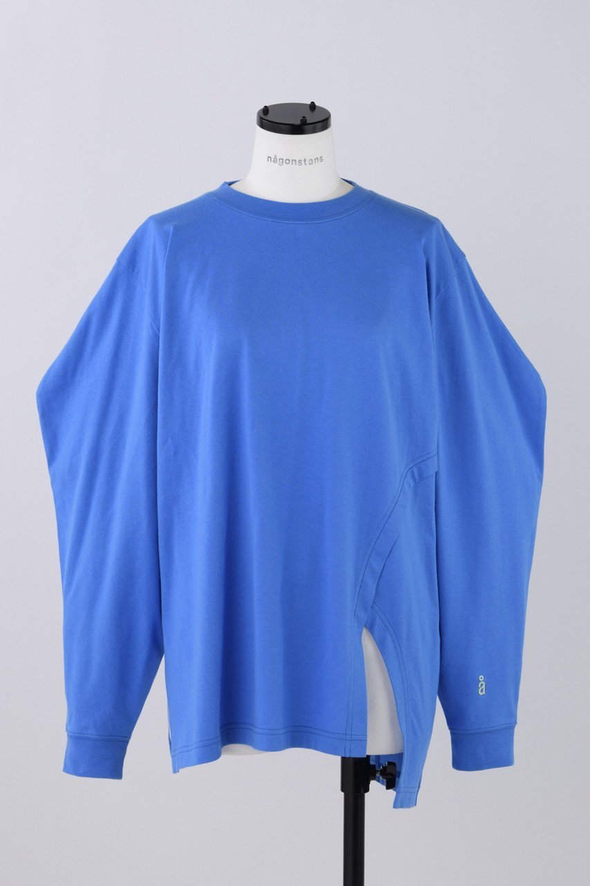 【ナゴンスタンス/nagonstans】のCO天竺 Angular ロンT インテリア・キッズ・メンズ・レディースファッション・服の通販 founy(ファニー) 　ファッション　Fashion　レディースファッション　Fashion for Women　トップス・カットソー　Cut & Sew Tops　シャツ・ブラウス・オフィスカジュアル　Elegant Blouses & Button-Ups　ロングTシャツ・Tシャツ　Longline T-Shirts & Tees　カットソー・ベーシックTシャツ　Cut-and-Sewn Tops / Stretch Tees & Basics　スリーブ　Sleeve, Long Sleeve / Short Sleeve　ロング　Long, Long-Length　Saba|ID: prp329100004076172 ipo3291000000032914796