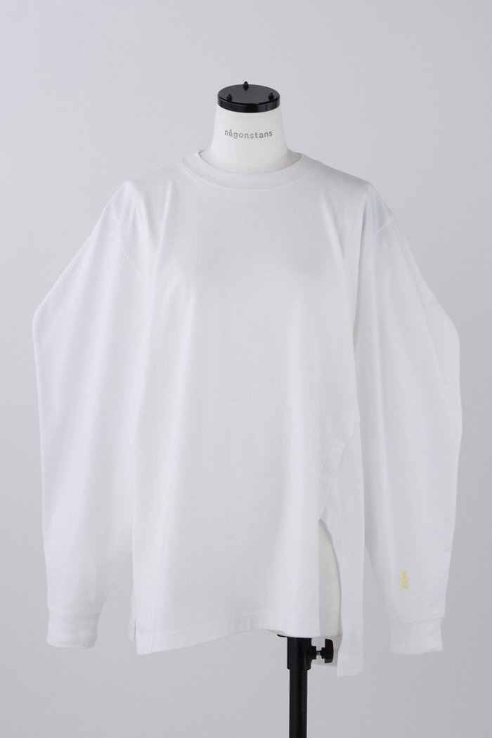 【ナゴンスタンス/nagonstans】のCO天竺 Angular ロンT インテリア・キッズ・メンズ・レディースファッション・服の通販 founy(ファニー) https://founy.com/ ファッション Fashion レディースファッション Fashion for Women トップス・カットソー Cut & Sew Tops シャツ・ブラウス・オフィスカジュアル Elegant Blouses & Button-Ups ロングTシャツ・Tシャツ Longline T-Shirts & Tees カットソー・ベーシックTシャツ Cut-and-Sewn Tops / Stretch Tees & Basics スリーブ Sleeve, Long Sleeve / Short Sleeve ロング Long, Long-Length |ID: prp329100004076172 ipo3291000000035735081