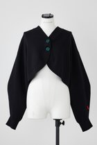 【ナゴンスタンス/nagonstans】のカーブフロント C/D カーディガン 人気、トレンドファッション・服の通販 founy(ファニー) ファッション Fashion レディースファッション Fashion for Women トップス・カットソー Cut & Sew Tops ニット Knit Tops & Sweaters カーディガン・羽織り Layered Style Cardigans カーディガン Cardigan, Knitwear フロント Front, Front Design thumbnail Black|ID: prp329100004076175 ipo3291000000032939596