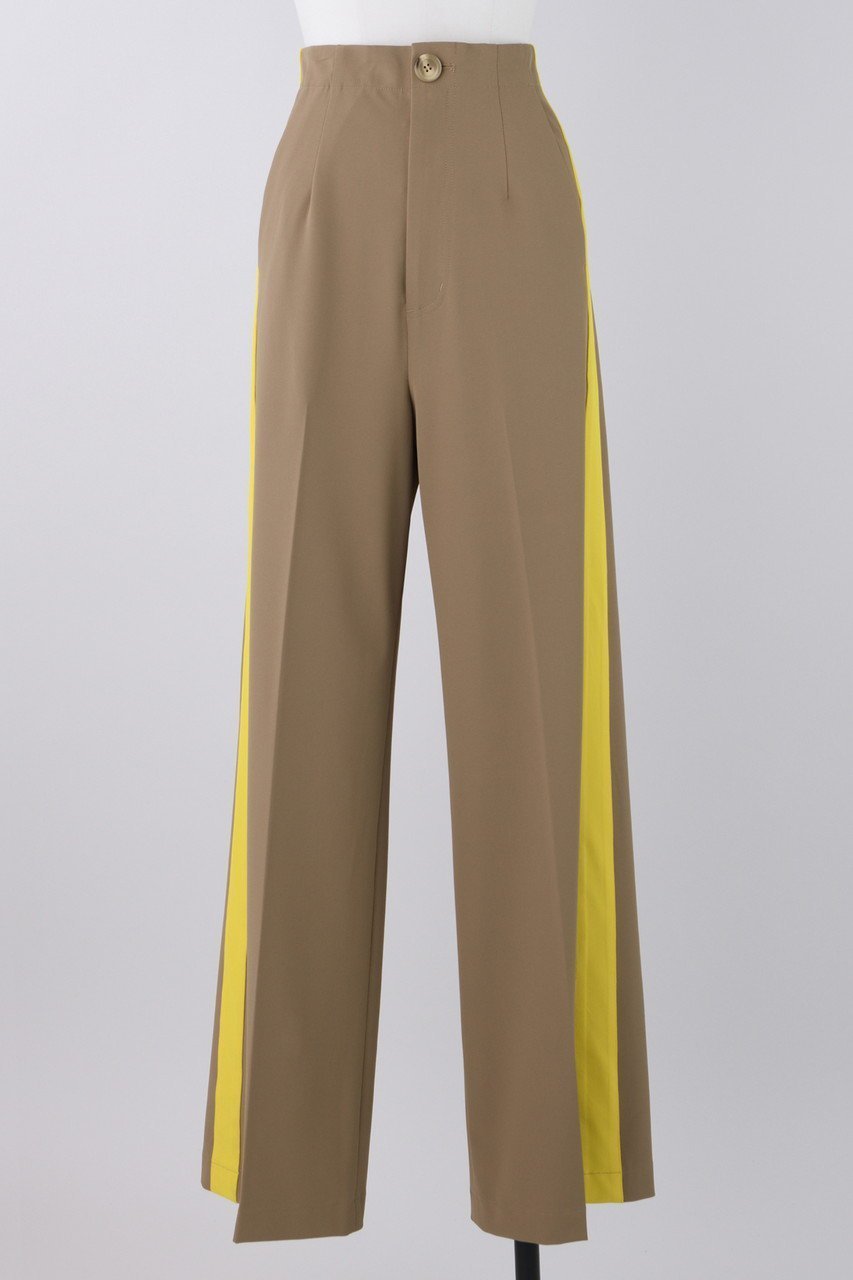 【ナゴンスタンス/nagonstans】のWater Repellentツイル ライン TR/トラウザー・パンツ インテリア・キッズ・メンズ・レディースファッション・服の通販 founy(ファニー) 　ファッション　Fashion　レディースファッション　Fashion for Women　パンツ　Pants & Trousers　おすすめ　Recommended / Our Picks　なめらか　Smooth, Silky Texture　ストレッチ　Stretch, Stretchy Fabric　ツイル　Twist, Twisted Detail　ロング　Long, Long-Length　エレガント 上品　Elegant　Sand|ID: prp329100004076176 ipo3291000000035401816