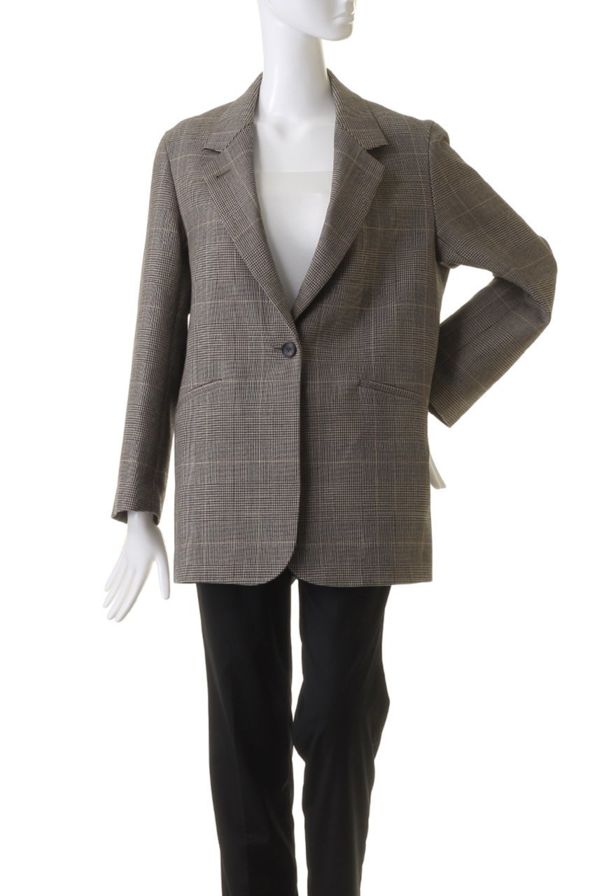 【コルピエロ/Col Pierrot】の【ELLE SHOP 限定】グレンチェックジャケット 人気、トレンドファッション・服の通販 founy(ファニー) 　ファッション　Fashion　レディースファッション　Fashion for Women　アウター　Coat / Outerwear Collection　レディースジャケット・軽アウター　Jackets　クラシカル　Classical, Vintage-Inspired　ジャケット　Jacket, Outerwear　チェック　Check, Plaid, Tartan　マニッシュ　Mannish, Boyish　other-2|ID: prp329100004076177 ipo3291000000032942074