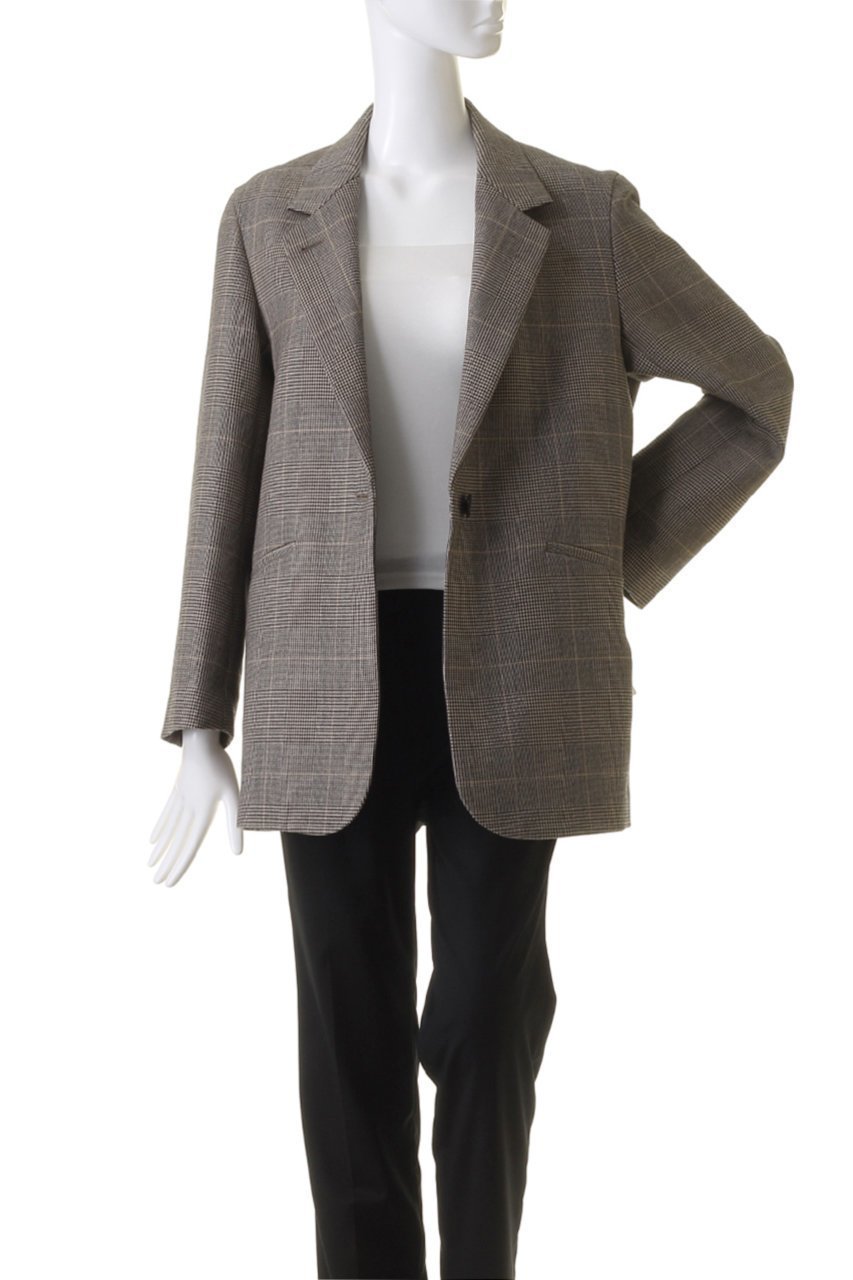【コルピエロ/Col Pierrot】の【ELLE SHOP 限定】グレンチェックジャケット 人気、トレンドファッション・服の通販 founy(ファニー) 　ファッション　Fashion　レディースファッション　Fashion for Women　アウター　Coat / Outerwear Collection　レディースジャケット・軽アウター　Jackets　クラシカル　Classical, Vintage-Inspired　ジャケット　Jacket, Outerwear　チェック　Check, Plaid, Tartan　マニッシュ　Mannish, Boyish　other-8|ID: prp329100004076177 ipo3291000000036061661