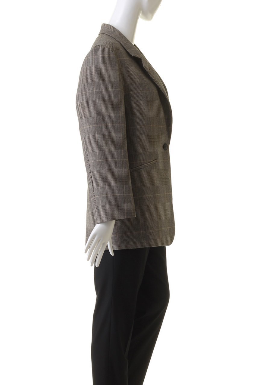 【コルピエロ/Col Pierrot】の【ELLE SHOP 限定】グレンチェックジャケット 人気、トレンドファッション・服の通販 founy(ファニー) 　ファッション　Fashion　レディースファッション　Fashion for Women　アウター　Coat / Outerwear Collection　レディースジャケット・軽アウター　Jackets　クラシカル　Classical, Vintage-Inspired　ジャケット　Jacket, Outerwear　チェック　Check, Plaid, Tartan　マニッシュ　Mannish, Boyish　other-3|ID: prp329100004076177 ipo3291000000036797457