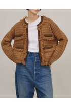 【カレンソロジー/Curensology】のツイーディフリンジニットカーディガン 人気、トレンドファッション・服の通販 founy(ファニー) ファッション Fashion レディースファッション WOMEN トップス・カットソー Tops/Tshirt ニット Knit Tops カーディガン Cardigans おすすめ Recommend カーディガン Cardigan クラシカル Classical コンパクト Compact ダウン Down デニム Denim バランス Balance ボトム Bottom ワイド Wide thumbnail キャメル|ID: prp329100004077697 ipo3291000000027543531