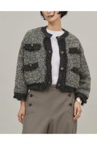 【カレンソロジー/Curensology】のニットツイードカーディガン 人気、トレンドファッション・服の通販 founy(ファニー) ファッション Fashion レディースファッション WOMEN トップス・カットソー Tops/Tshirt ニット Knit Tops カーディガン Cardigans おすすめ Recommend カーディガン Cardigan ショート Short ツイード Tweed デニム Denim ドレス Dress ネップ Nep Yarn バランス Balance ミックス Mix ラグジュアリー Luxury ワイド Wide 再入荷 Restock/Back In Stock/Re Arrival 定番 Standard 羽織 Haori thumbnail グレー|ID: prp329100004077698 ipo3291000000027543535