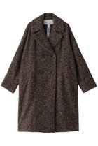 【ティッカ/TICCA】のミックスツイードテントコート 人気、トレンドファッション・服の通販 founy(ファニー) ファッション Fashion レディースファッション WOMEN アウター Coat Outerwear コート Coats ロング Long thumbnail ブラウンミックス|ID: prp329100004077716 ipo3291000000027543595