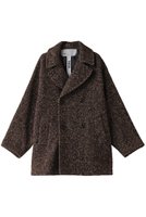 【ティッカ/TICCA】のミックスツイードピーコート 人気、トレンドファッション・服の通販 founy(ファニー) ファッション Fashion レディースファッション WOMEN アウター Coat Outerwear コート Coats 2024年 2024 2024-2025秋冬・A/W Aw/Autumn/Winter/Fw/Fall/2024-2025 A/W・秋冬 Aw・Autumn/Winter・Fw・Fall-Winter クラシカル Classical ショート Short ハーフ Half バランス Balance ヘリンボーン Herringbone ポケット Pocket ランダム Random エレガント 上品 Elegant |ID:prp329100004077717