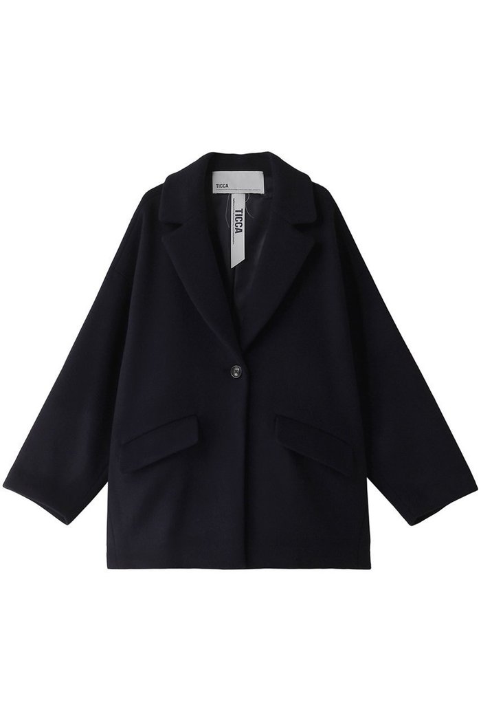 【ティッカ/TICCA】のジャケコート インテリア・キッズ・メンズ・レディースファッション・服の通販 founy(ファニー) https://founy.com/ ファッション Fashion レディースファッション Fashion for Women アウター Coat / Outerwear Collection コート・ロングコート・ピーコート Long Coats, Peacoats & More カッティング Cutting Detail ショート Short, Short Length バランス Balance, Style Balance パターン Pattern, Design Print フォルム Silhouette, Form |ID: prp329100004077718 ipo3291000000035653732