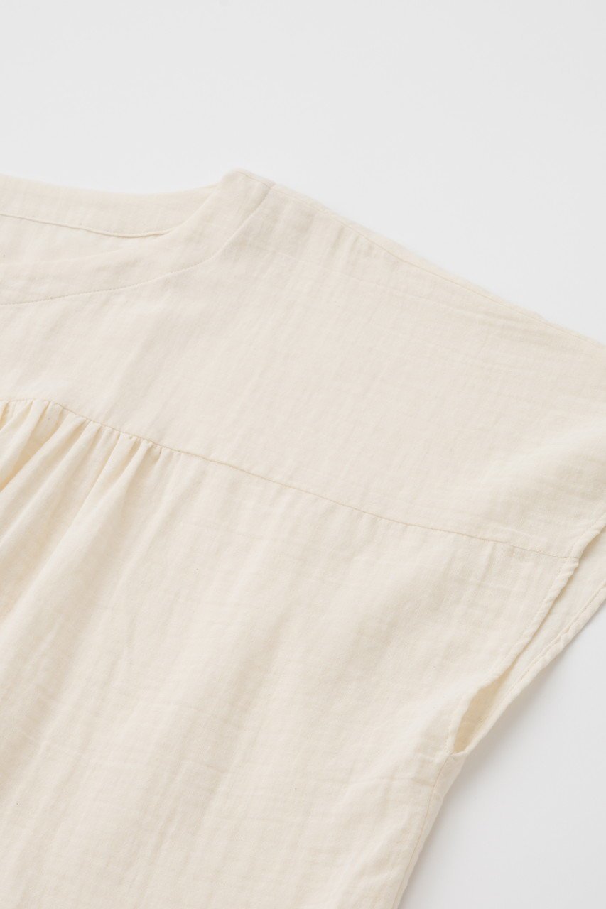 【プリスティン/PRISTINE】の追撚Wガーゼパジャマ 人気、トレンドファッション・服の通販 founy(ファニー) 　ファッション　Fashion　レディースファッション　WOMEN　ギャザー　Gather　スリーブ　Sleeve　ダブル　Double　パジャマ　Pajamas　フレンチ　French　フロント　Front　夏　Summer　other-6|ID: prp329100004077730 ipo3291000000031418259