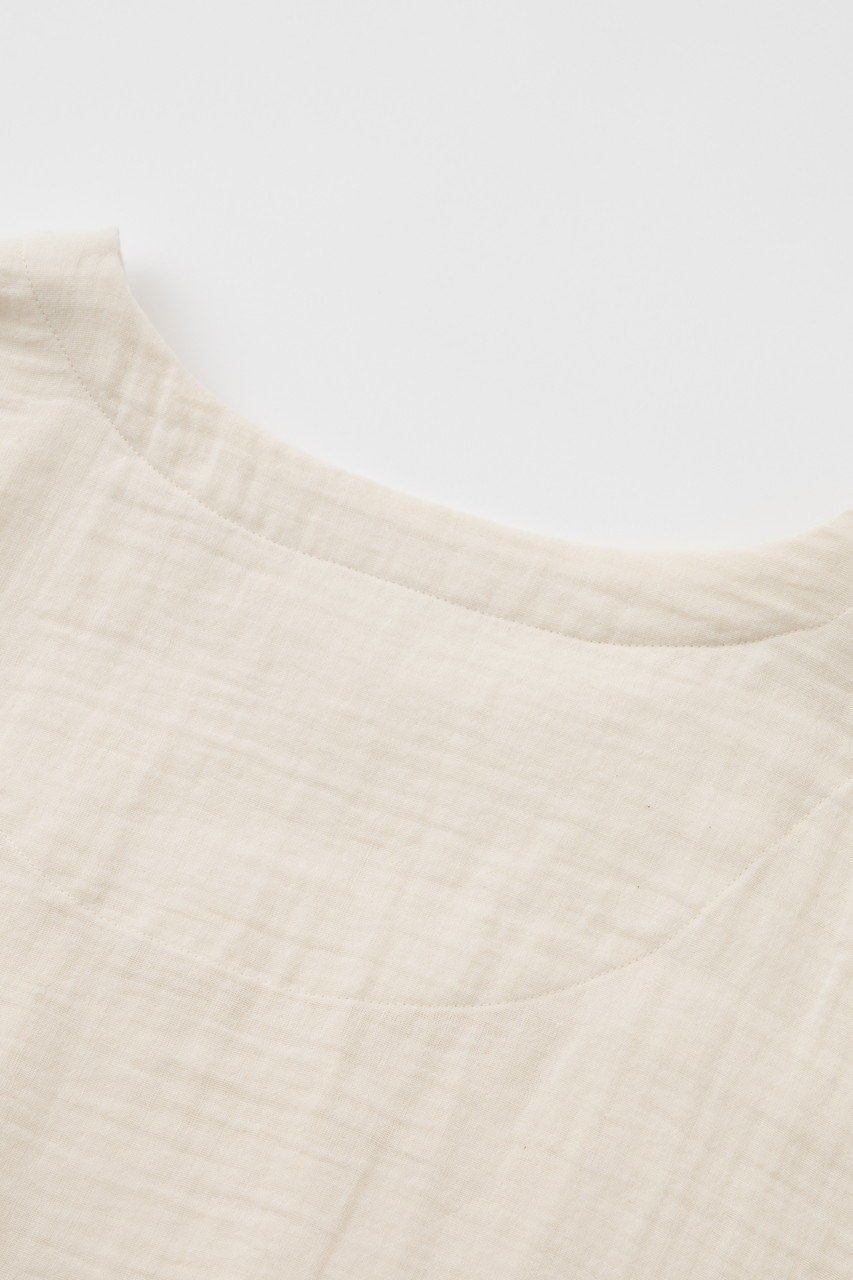 【プリスティン/PRISTINE】の追撚Wガーゼパジャマ 人気、トレンドファッション・服の通販 founy(ファニー) 　ファッション　Fashion　レディースファッション　WOMEN　ギャザー　Gather　スリーブ　Sleeve　ダブル　Double　パジャマ　Pajamas　フレンチ　French　フロント　Front　夏　Summer　other-8|ID: prp329100004077730 ipo3291000000031418263