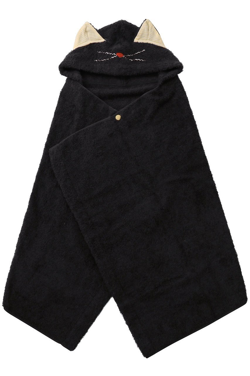 【コンテックス/kontex / KIDS】の【KIDS】ねこさんフード付バスタオル インテリア・キッズ・メンズ・レディースファッション・服の通販 founy(ファニー) 　ファッション　Fashion　キッズファッション　Fashion for Kids　タオル　Towel, Bath Towel　ベビー　Baby, Babywear　モチーフ　Motif, Design Theme　定番　Standard, Basic Item　チャコールグレー|ID: prp329100004077739 ipo3291000000032876472