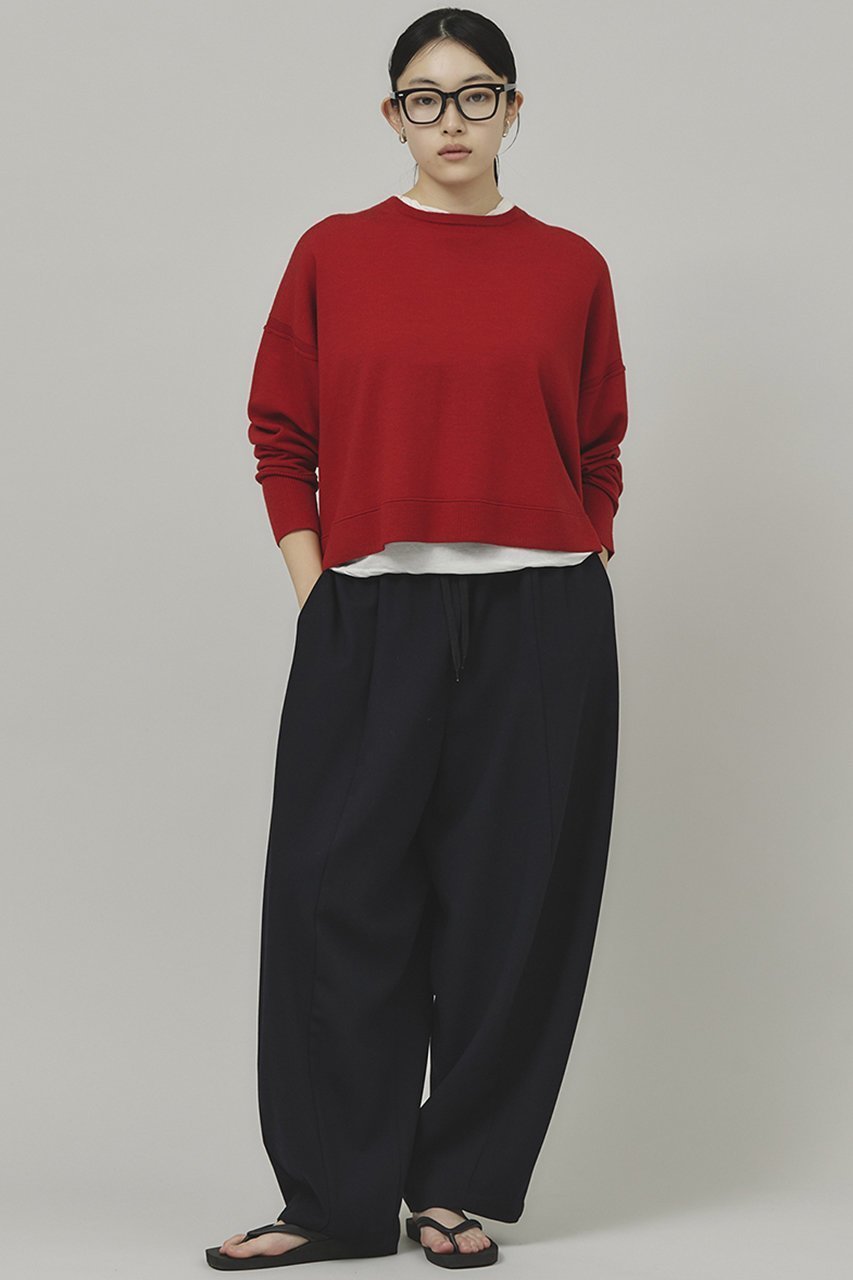 【カレンソロジー/Curensology】のファインウールバックリボンプルオーバー 人気、トレンドファッション・服の通販 founy(ファニー) 　ファッション　Fashion　レディースファッション　Fashion for Women　トップス・カットソー　Cut & Sew Tops　ニット　Knit Tops & Sweaters　カジュアルプルオーバー・ニットトップス　Pullovers & Knit Tops / Casual Pullovers　おすすめ　Recommended / Our Picks　カットソー　Cut and Sewn Top　シンプル　Simple, Minimal　ストレッチ　Stretch, Stretchy Fabric　フェミニン　Feminine, Girly　リボン　Ribbon, Bow　ワイド　Wide, Wide Fit　other-5|ID: prp329100004077769 ipo3291000000032955994