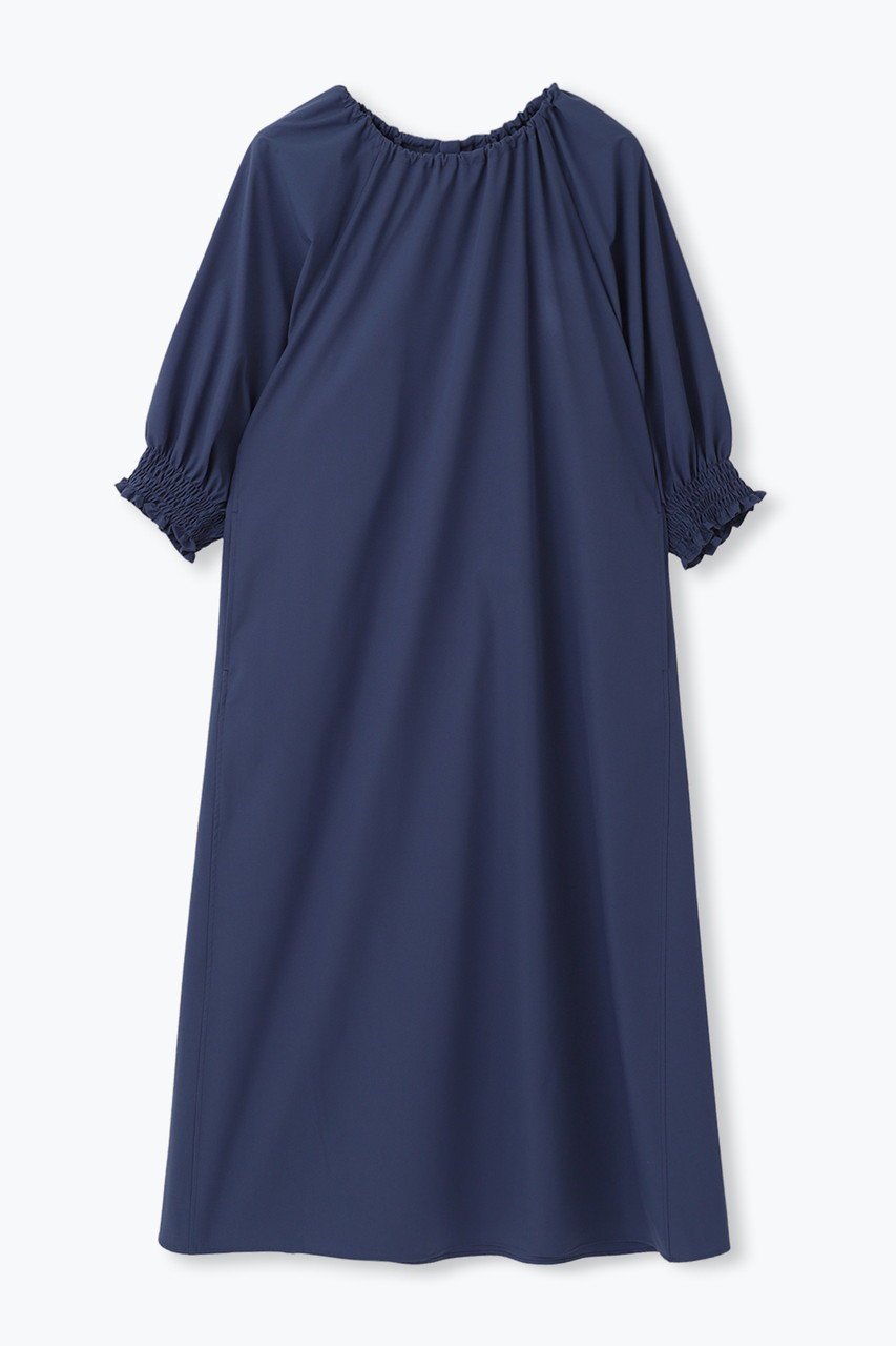【レリル/lelill】のアジャスタブルサックOP ② インテリア・キッズ・メンズ・レディースファッション・服の通販 founy(ファニー) 　ファッション　Fashion　レディースファッション　Fashion for Women　ワンピース　Dresses　チュニック　Tunic Tops & Dresses　アクセサリー　Fashion Accessories　シャーリング　Shirring, Ruched　スリーブ　Sleeve, Long Sleeve / Short Sleeve　チュニック　Tunic, Long Top　フェミニン　Feminine, Girly　サックス|ID: prp329100004077778 ipo3291000000032695187
