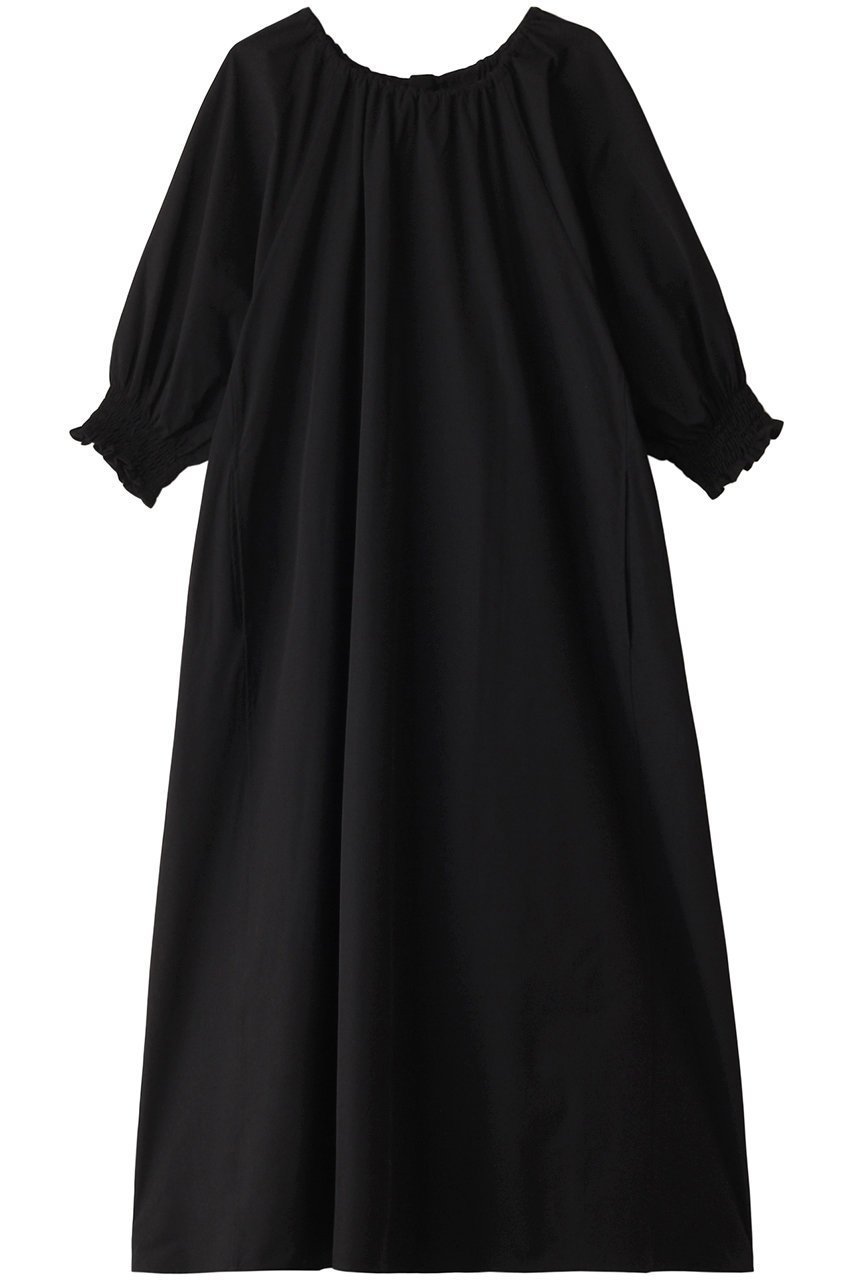 【レリル/lelill】のアジャスタブルサックOP ② インテリア・キッズ・メンズ・レディースファッション・服の通販 founy(ファウニー) 　ファッション　Fashion　レディースファッション　Fashion for Women　ワンピース　Dresses　チュニック　Tunic Tops & Dresses　アクセサリー　Fashion Accessories　シャーリング　Shirring, Ruched　スリーブ　Sleeve, Long Sleeve / Short Sleeve　チュニック　Tunic, Long Top　フェミニン　Feminine, Girly　ブラック|ID: prp329100004077778 ipo3291000000036756717