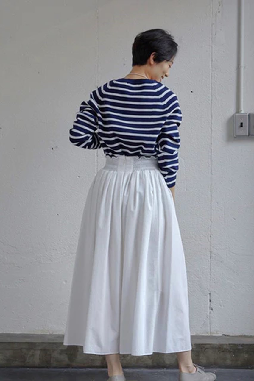 【レリル/lelill】のハイテクボーダーリブニット 人気、トレンドファッション・服の通販 founy(ファニー) 　ファッション　Fashion　レディースファッション　WOMEN　トップス・カットソー　Tops/Tshirt　ニット　Knit Tops　プルオーバー　Pullover　スクエア　Square　ボーダー　Border　リブニット　Rib Knit　ロング　Long　吸水　Water Absorption　other-6|ID: prp329100004077779 ipo3291000000031418644