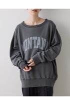 【ウィムガゼット/Whim Gazette】のピグメントロゴウラケプルオーバー 人気、トレンドファッション・服の通販 founy(ファニー) ファッション Fashion レディースファッション WOMEN トップス・カットソー Tops/Tshirt シャツ/ブラウス Shirts/Blouses ロング / Tシャツ T-Shirts プルオーバー Pullover カットソー Cut and Sewn スリーブ Sleeve バランス Balance プリント Print ロング Long thumbnail チャコールグレー|ID: prp329100004077785 ipo3291000000027543817