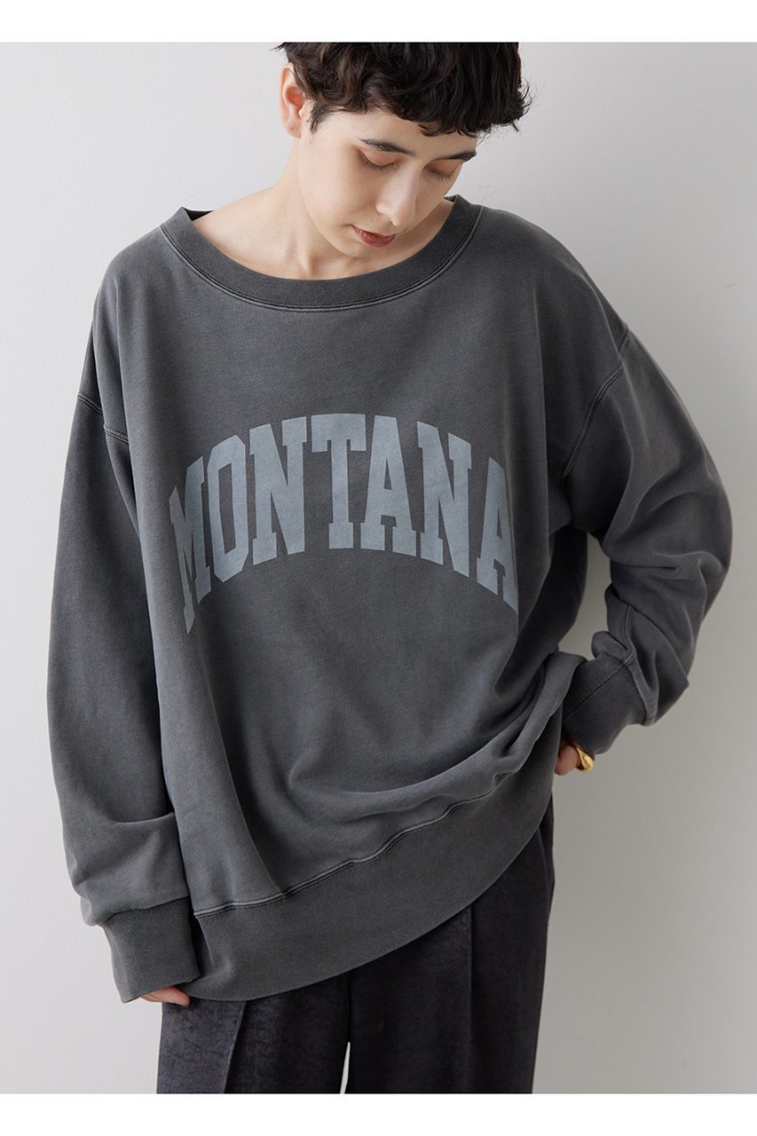 【ウィムガゼット/Whim Gazette】のピグメントロゴウラケプルオーバー 人気、トレンドファッション・服の通販 founy(ファニー) 　ファッション　Fashion　レディースファッション　Fashion for Women　トップス・カットソー　Cut & Sew Tops　シャツ・ブラウス・オフィスカジュアル　Elegant Blouses & Button-Ups　レディースパーカー・カジュアルフーディー　Casual Hoodies & Sweatshirts　ロングTシャツ・Tシャツ　Longline T-Shirts & Tees　カジュアルプルオーバー・ニットトップス　Pullovers & Knit Tops / Casual Pullovers　スウェット・クルーネックトップス　Sweatshirts & Crewnecks / Relaxed Fit Sweat Tops　カットソー・ベーシックTシャツ　Cut-and-Sewn Tops / Stretch Tees & Basics　バランス　Balance, Style Balance　プリント　Print, Printed Pattern　other-6|ID: prp329100004077785 ipo3291000000032864798