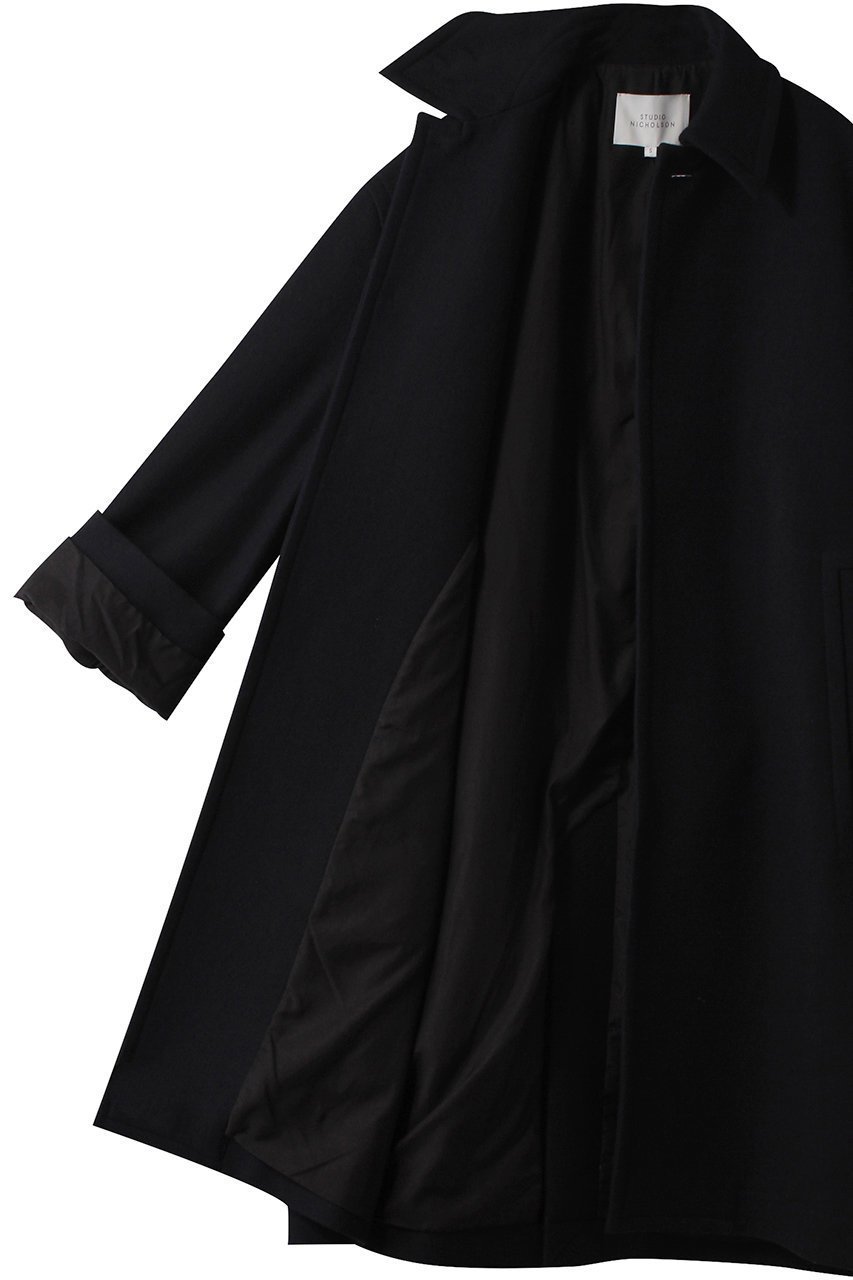 【スタジオ ニコルソン/STUDIO NICHOLSON】の【MENS】ステンカラー オーバーコート 人気、トレンドファッション・服の通販 founy(ファニー) 　ファッション　Fashion　レディースファッション　Fashion for Women　アウター　Coat / Outerwear Collection　コート・ロングコート・ピーコート　Long Coats, Peacoats & More　トレンド　Trend, Trending Now　ロング　Long, Long-Length　other-6|ID: prp329100004077796 ipo3291000000032941595