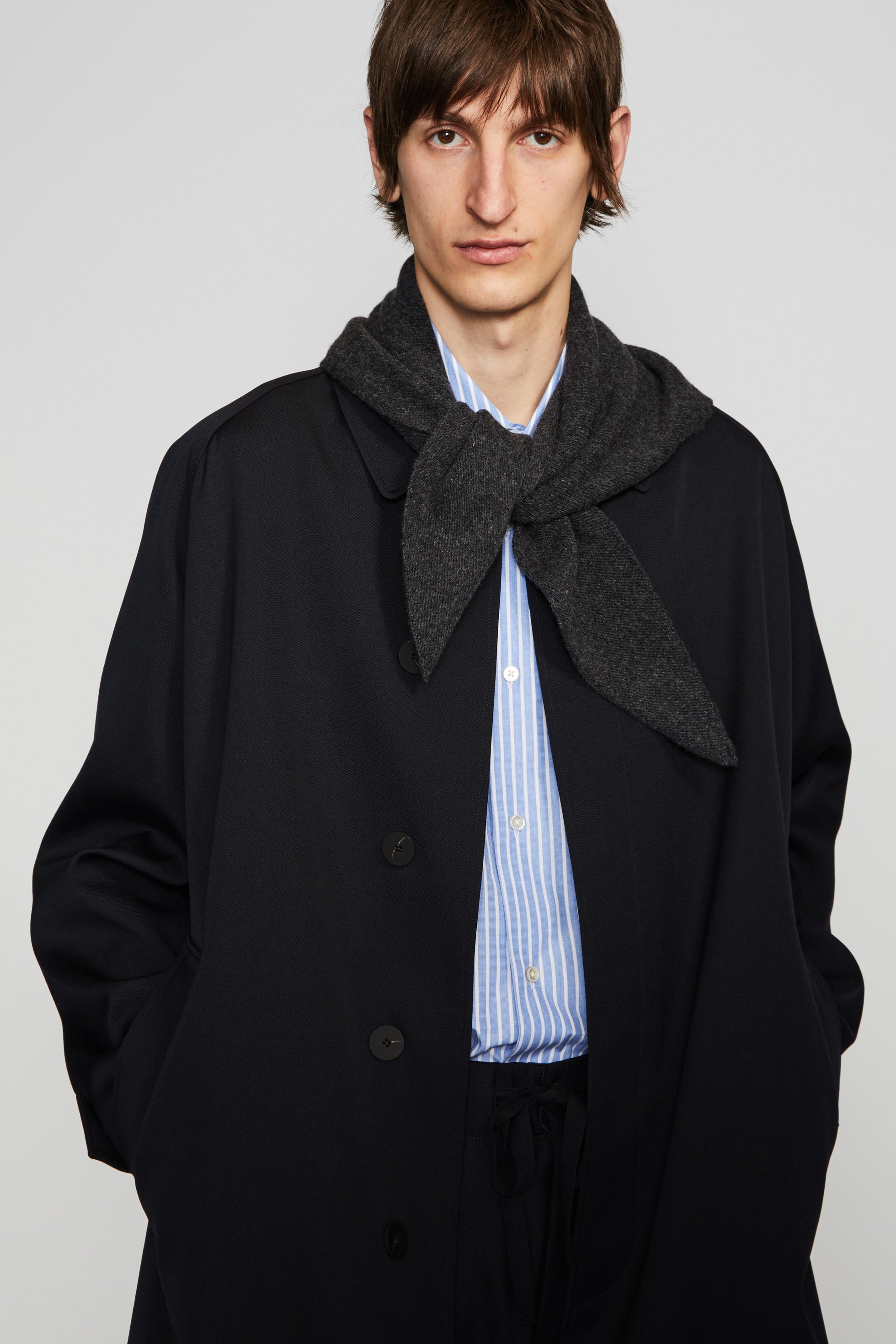 【スタジオ ニコルソン/STUDIO NICHOLSON】の【MENS】ステンカラー オーバーコート 人気、トレンドファッション・服の通販 founy(ファニー) 　ファッション　Fashion　レディースファッション　Fashion for Women　アウター　Coat / Outerwear Collection　コート・ロングコート・ピーコート　Long Coats, Peacoats & More　トレンド　Trend, Trending Now　ロング　Long, Long-Length　other-8|ID: prp329100004077796 ipo3291000000032941609