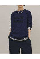 【カレンソロジー/Curensology】のWINTER MARINE Tシャツ 人気、トレンドファッション・服の通販 founy(ファニー) ファッション Fashion レディースファッション WOMEN トップス・カットソー Tops/Tshirt シャツ/ブラウス Shirts/Blouses ロング / Tシャツ T-Shirts カットソー Cut and Sewn 冬 Winter インド India インナー Inner ジャケット Jacket スリーブ Sleeve ベスト Vest ロング Long ヴィンテージ Vintage 今季 This Season 再入荷 Restock/Back In Stock/Re Arrival thumbnail ネイビー|ID: prp329100004077804 ipo3291000000027543875