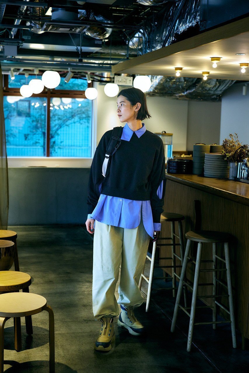 【ナゴンスタンス/nagonstans】のT/Cブロード ボリューム Sleeve SH/シャツ 人気、トレンドファッション・服の通販 founy(ファニー) 　ファッション　Fashion　レディースファッション　Fashion for Women　トップス・カットソー　Cut & Sew Tops　シャツ・ブラウス・オフィスカジュアル　Elegant Blouses & Button-Ups　アシンメトリー　Asymmetrical Style　スリーブ　Sleeve, Long Sleeve / Short Sleeve　ブロード　Broadcloth, Fine Cotton　ロング　Long, Long-Length　other-6|ID: prp329100004077805 ipo3291000000035823355