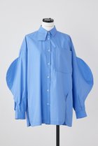 【ナゴンスタンス/nagonstans】のT/Cブロード ボリューム Sleeve SH/シャツ 人気、トレンドファッション・服の通販 founy(ファニー) ファッション Fashion レディースファッション Fashion for Women トップス・カットソー Cut & Sew Tops シャツ・ブラウス・オフィスカジュアル Elegant Blouses & Button-Ups アシンメトリー Asymmetrical Style スリーブ Sleeve, Long Sleeve / Short Sleeve ブロード Broadcloth, Fine Cotton ロング Long, Long-Length thumbnail Saba|ID: prp329100004077805 ipo3291000000036724079