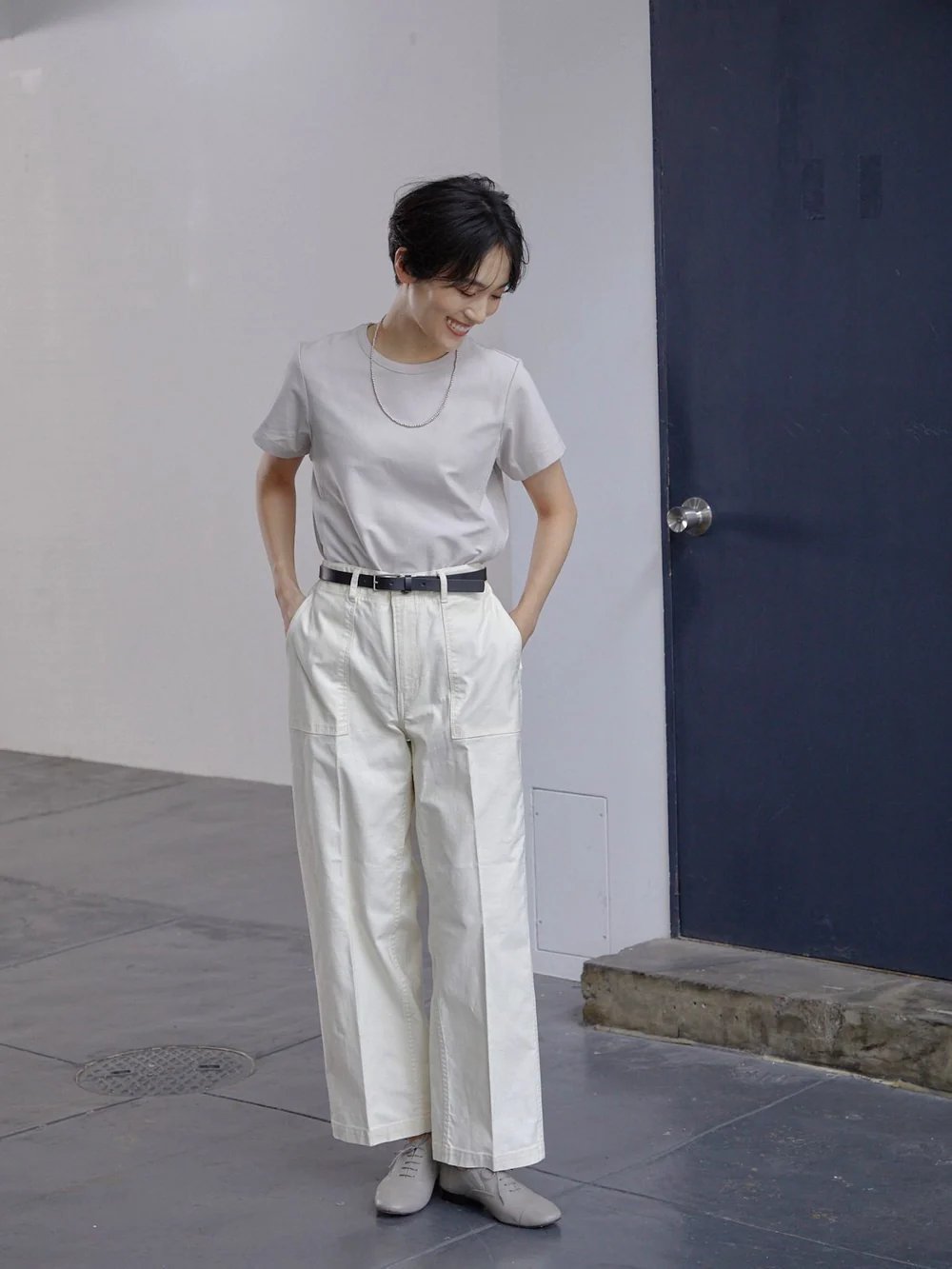 【レリル/lelill】のTHE BASIC T 36サイズ 人気、トレンドファッション・服の通販 founy(ファニー) 　ファッション　Fashion　レディースファッション　Fashion for Women　トップス・カットソー　Cut & Sew Tops　シャツ・ブラウス・オフィスカジュアル　Elegant Blouses & Button-Ups　ロングTシャツ・Tシャツ　Longline T-Shirts & Tees　カットソー・ベーシックTシャツ　Cut-and-Sewn Tops / Stretch Tees & Basics　ショート　Short, Short Length　シンプル　Simple, Minimal　スリーブ　Sleeve, Long Sleeve / Short Sleeve　ハーフ　Half, Half-Length　バランス　Balance, Style Balance　プレーン　Plain, Simple　other-7|ID: prp329100004077807 ipo3291000000032695175