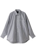 【ダイワ ピアサーティナイン/DAIWA PIER39】の【7/27 12:00販売開始】W s TECH REGULAR COLLAR SHIRT L/S STRIPE ホワイト×ネイビー|ID: prp329100004077810 ipo3291000000027543894