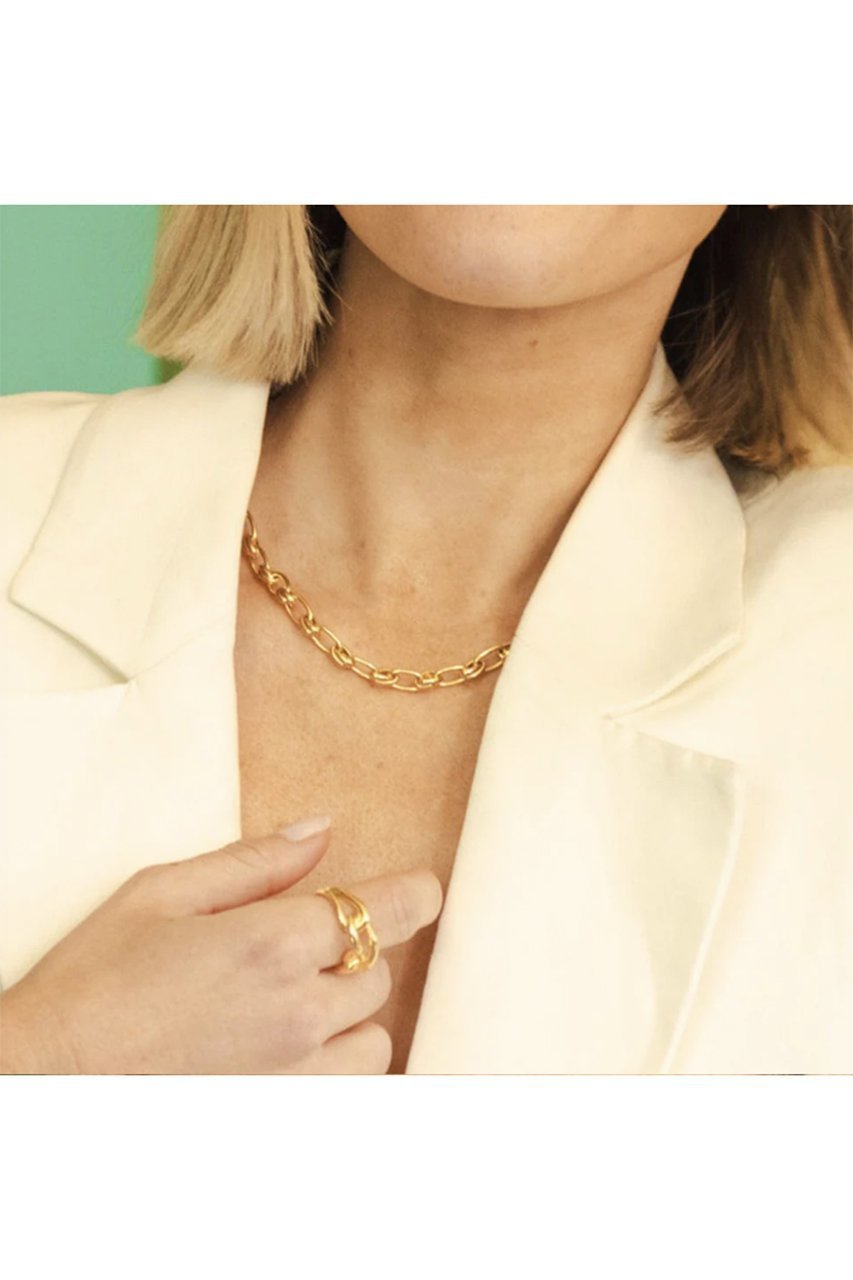 【デイジー ロンドン/DAISY LONDON】の【POLLY SAYER】 VINTAGE LINK CHAIN ネックレス 人気、トレンドファッション・服の通販 founy(ファニー) ファッション Fashion レディースファッション Fashion for Women ジュエリー Jewelry ネックレス Necklaces & Pendants コレクション Collection, Seasonal Line ショート Short, Short Length ツイスト Tweed, Tweed Fabric ネックレス Necklace, Pendant Necklace 人気 Popular, Best Seller other-2|ID: prp329100004079303 ipo3291000000035658637