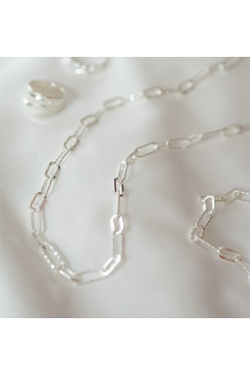 【デイジー ロンドン/DAISY LONDON】の【POLLY SAYER】 PAPERCLIP CHAIN ネックレス 人気、トレンドファッション・服の通販 founy(ファニー) 　ファッション　Fashion　レディースファッション　Fashion for Women　ジュエリー　Jewelry　ネックレス　Necklaces & Pendants　ショート　Short, Short Length　シルバー　Silver, Metallic Silver　チェーン　Chain, Chain Strap　ネックレス　Necklace, Pendant Necklace　ペーパー　Paper, Kraft Paper　モチーフ　Motif, Design Theme　定番　Standard, Basic Item　other-8|ID: prp329100004079308 ipo3291000000035658684