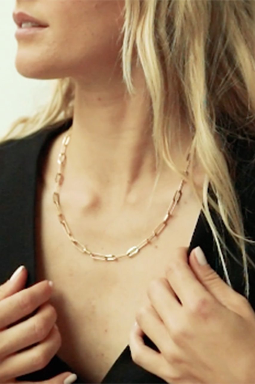 【デイジー ロンドン/DAISY LONDON】の【POLLY SAYER】 PAPERCLIP CHAIN ネックレス 人気、トレンドファッション・服の通販 founy(ファニー) 　ファッション　Fashion　レディースファッション　Fashion for Women　ジュエリー　Jewelry　ネックレス　Necklaces & Pendants　おすすめ　Recommended / Our Picks　ショート　Short, Short Length　シンプル　Simple, Minimal　ネックレス　Necklace, Pendant Necklace　ペーパー　Paper, Kraft Paper　モチーフ　Motif, Design Theme　人気　Popular, Best Seller　定番　Standard, Basic Item　other-2|ID: prp329100004079309 ipo3291000000035658687