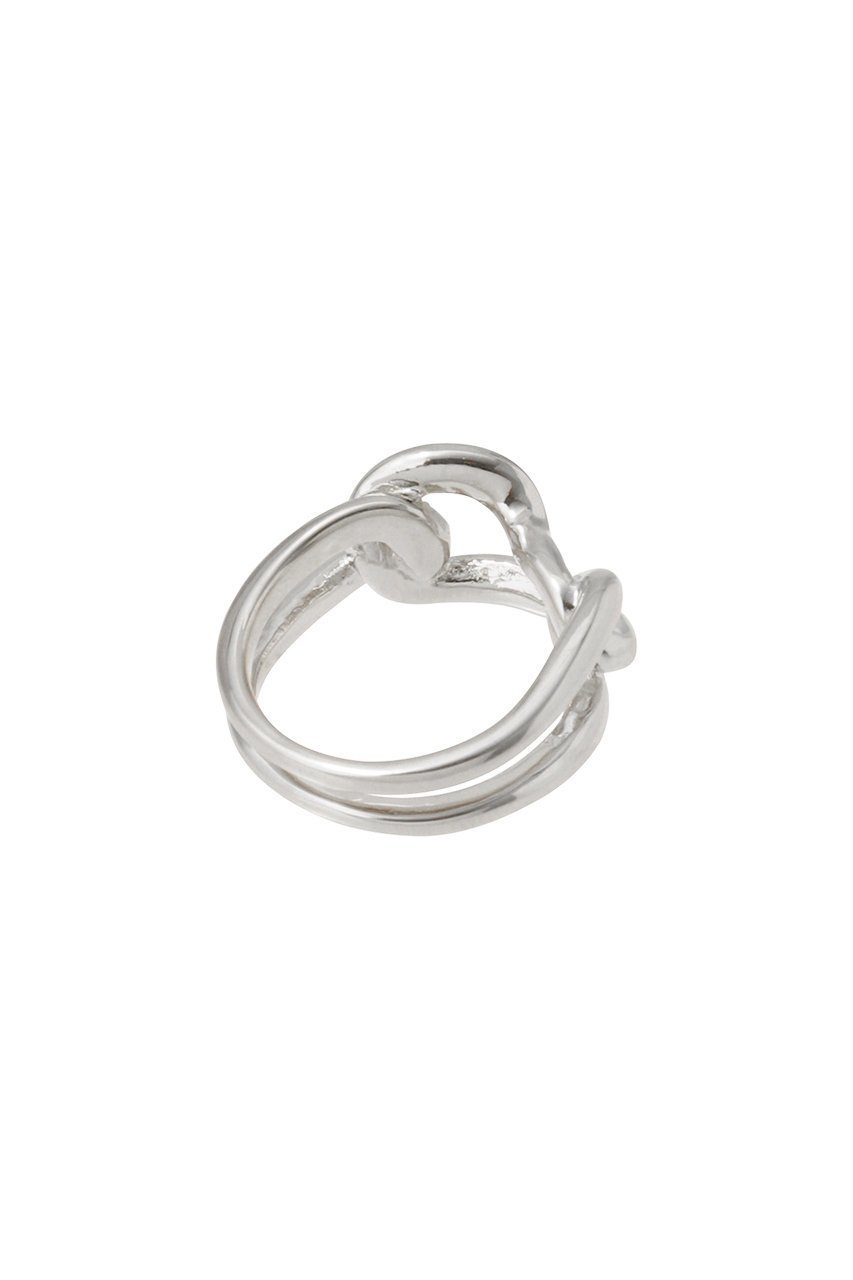 【デイジー ロンドン/DAISY LONDON】の【POLLY SAYER】 LARGE KNOT CHAIN リング 人気、トレンドファッション・服の通販 founy(ファニー) 　ファッション　Fashion　レディースファッション　Fashion for Women　ジュエリー　Jewelry　おすすめ　Recommended / Our Picks　コレクション　Collection, Seasonal Line　ツイスト　Tweed, Tweed Fabric　エレガント 上品　Elegant　人気　Popular, Best Seller　other-3|ID: prp329100004079312 ipo3291000000035658715