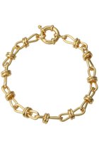 【デイジー ロンドン/DAISY LONDON】の【POLLY SAYER】 KNOT CHAIN ブレスレット 人気、トレンドファッション・服の通販 founy(ファニー) ファッション Fashion レディースファッション Fashion for Women ジュエリー Jewelry チェーン&カフブレスレット Cuff & Chain Bracelets バングル・カフブレスレット Bangles & Cuff Bracelets コレクション Collection, Seasonal Line チェーン Chain, Chain Strap ブレスレット Bracelet, Wristband ヴィンテージ Vintage Style 人気 Popular, Best Seller thumbnail ゴールド|ID: prp329100004079317 ipo3291000000036176907