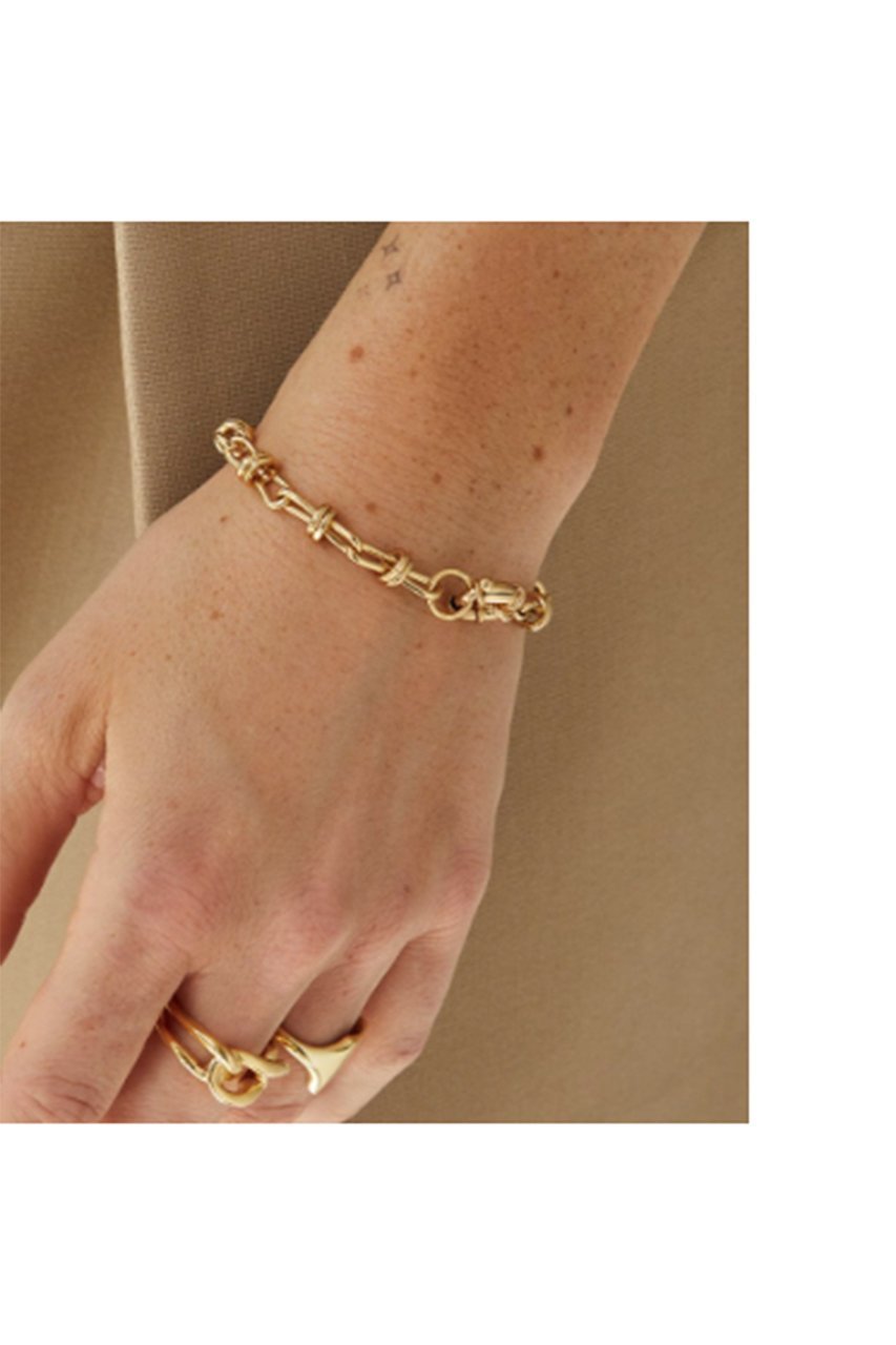 【デイジー ロンドン/DAISY LONDON】の【POLLY SAYER】 KNOT CHAIN ブレスレット 人気、トレンドファッション・服の通販 founy(ファニー) ファッション Fashion レディースファッション Fashion for Women ジュエリー Jewelry チェーン&カフブレスレット Cuff & Chain Bracelets バングル・カフブレスレット Bangles & Cuff Bracelets コレクション Collection, Seasonal Line チェーン Chain, Chain Strap ブレスレット Bracelet, Wristband ヴィンテージ Vintage Style 人気 Popular, Best Seller other-2|ID: prp329100004079317 ipo3291000000036176908