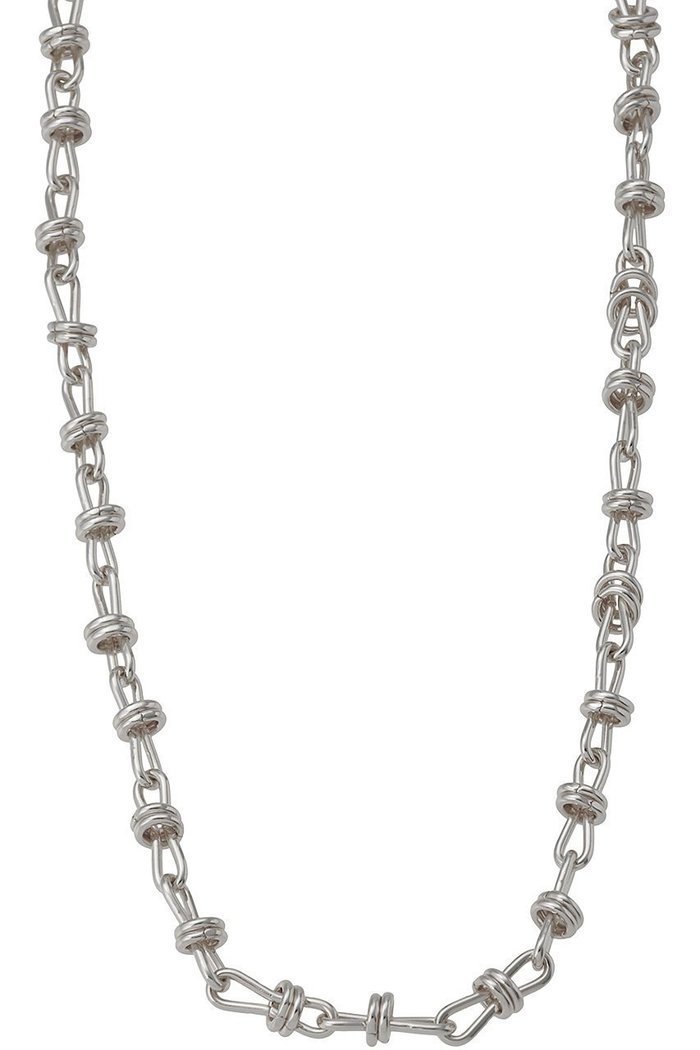 【デイジー ロンドン/DAISY LONDON】の【POLLY SAYER】 KNOT CHAIN ネックレス インテリア・キッズ・メンズ・レディースファッション・服の通販 founy(ファニー) https://founy.com/ ファッション Fashion レディースファッション Fashion for Women ジュエリー Jewelry ネックレス Necklaces & Pendants コレクション Collection, Seasonal Line ショート Short, Short Length シルバー Silver, Metallic Silver チェーン Chain, Chain Strap ネックレス Necklace, Pendant Necklace 人気 Popular, Best Seller |ID: prp329100004079318 ipo3291000000035658735