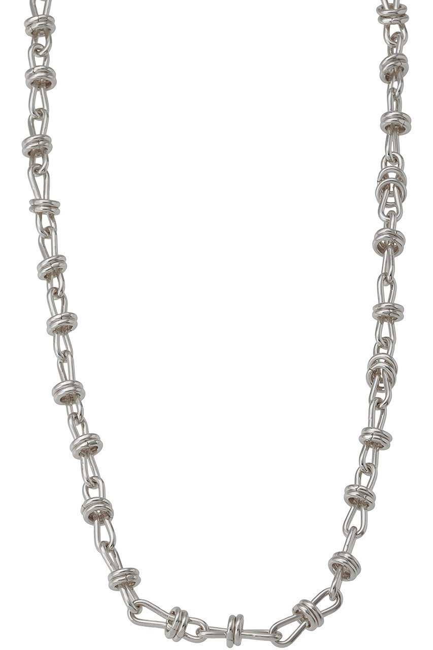 【デイジー ロンドン/DAISY LONDON】の【POLLY SAYER】 KNOT CHAIN ネックレス インテリア・キッズ・メンズ・レディースファッション・服の通販 founy(ファニー) 　ファッション　Fashion　レディースファッション　Fashion for Women　ジュエリー　Jewelry　ネックレス　Necklaces & Pendants　コレクション　Collection, Seasonal Line　ショート　Short, Short Length　シルバー　Silver, Metallic Silver　チェーン　Chain, Chain Strap　ネックレス　Necklace, Pendant Necklace　人気　Popular, Best Seller　シルバー|ID: prp329100004079318 ipo3291000000035658736