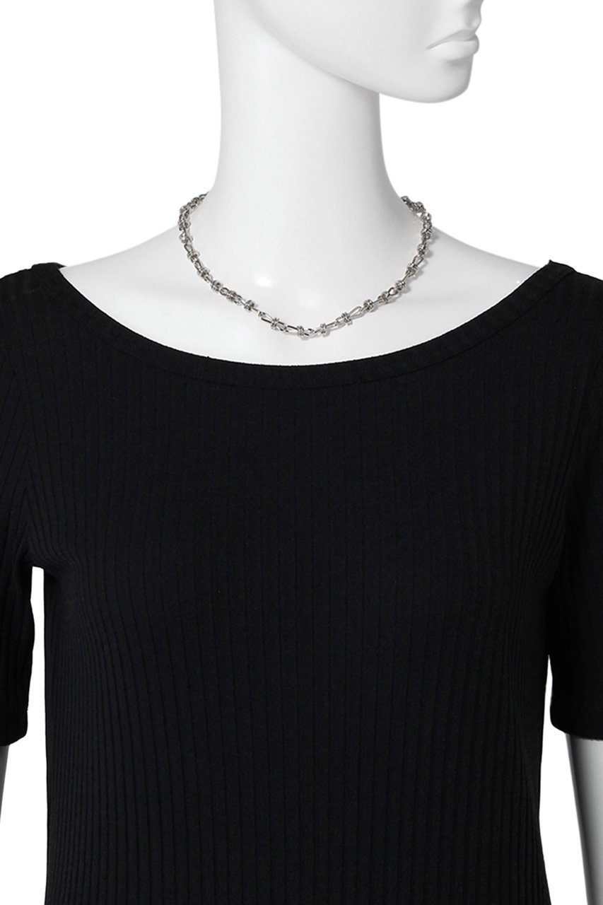 【デイジー ロンドン/DAISY LONDON】の【POLLY SAYER】 KNOT CHAIN ネックレス 人気、トレンドファッション・服の通販 founy(ファニー) 　ファッション　Fashion　レディースファッション　Fashion for Women　ジュエリー　Jewelry　ネックレス　Necklaces & Pendants　コレクション　Collection, Seasonal Line　ショート　Short, Short Length　シルバー　Silver, Metallic Silver　チェーン　Chain, Chain Strap　ネックレス　Necklace, Pendant Necklace　人気　Popular, Best Seller　other-3|ID: prp329100004079318 ipo3291000000035658738
