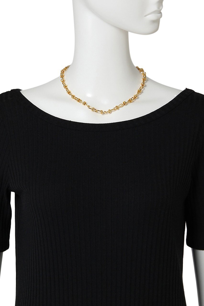 【デイジー ロンドン/DAISY LONDON】の【POLLY SAYER】 KNOT CHAIN ネックレス 人気、トレンドファッション・服の通販 founy(ファニー) 　ファッション　Fashion　レディースファッション　Fashion for Women　ジュエリー　Jewelry　ネックレス　Necklaces & Pendants　コレクション　Collection, Seasonal Line　ショート　Short, Short Length　チェーン　Chain, Chain Strap　ネックレス　Necklace, Pendant Necklace　人気　Popular, Best Seller　other-3|ID: prp329100004079319 ipo3291000000035658747