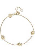 【デイジー ロンドン/DAISY LONDON】のDAISY CHAIN FLOWER ブレスレット 人気、トレンドファッション・服の通販 founy(ファニー) ファッション Fashion レディースファッション Fashion for Women ジュエリー Jewelry チェーン＆カフブレスレット Cuff & Chain Bracelets バングル・カフブレスレット Bangles & Cuff Bracelets コレクション Collection, Seasonal Line ブレスレット Bracelet, Wristband ボックス Boxy, Box Shape ポーチ Pouch, Small Case エレガント 上品 Elegant thumbnail ゴールド|ID: prp329100004079334 ipo3291000000035909081