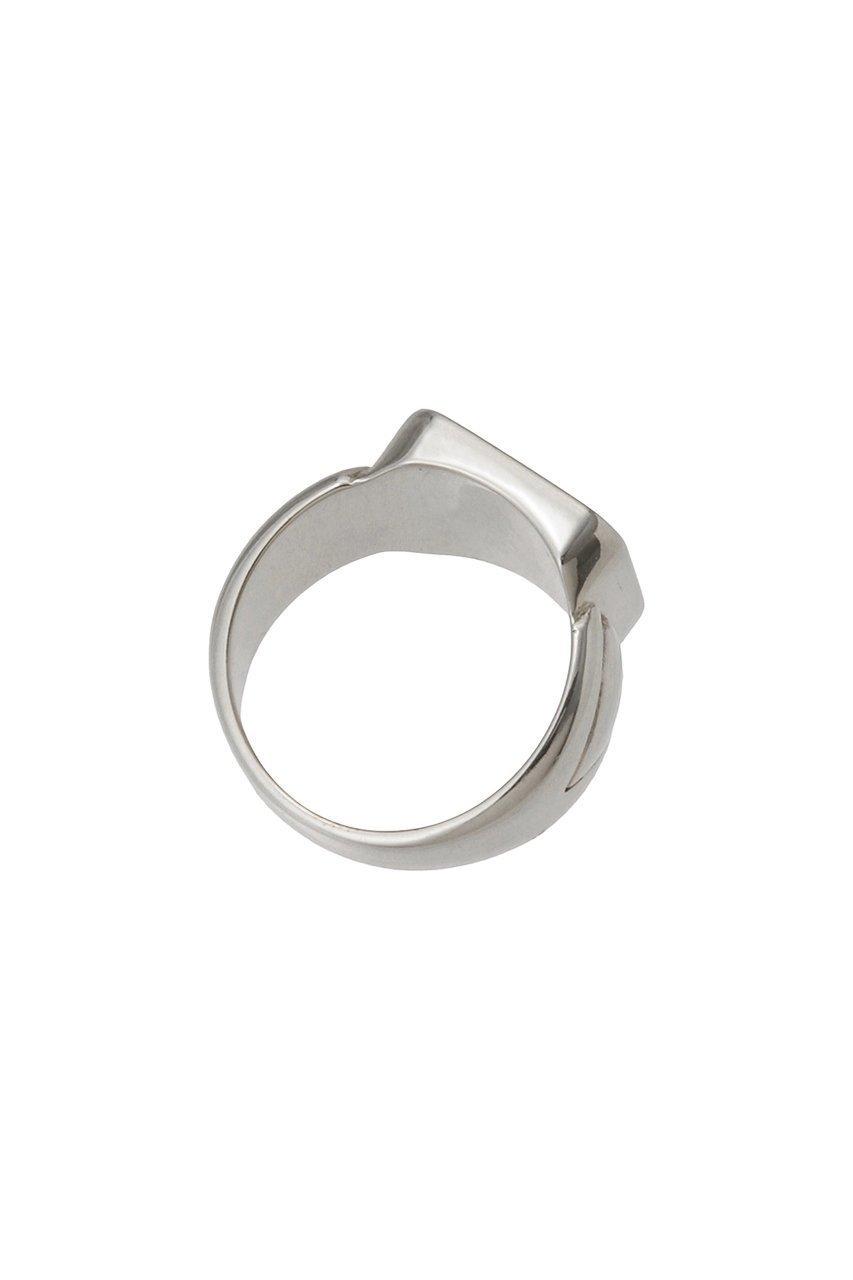 【デイジー ロンドン/DAISY LONDON】のPALM ENAMEL SIGNET リング_SILVER 人気、トレンドファッション・服の通販 founy(ファニー) ファッション Fashion レディースファッション Fashion for Women ジュエリー Jewelry エナメル Patent Leather コレクション Collection, Seasonal Line シルバー Silver, Metallic Silver スクエア Square, Square Shape other-3|ID: prp329100004079337 ipo3291000000036002216