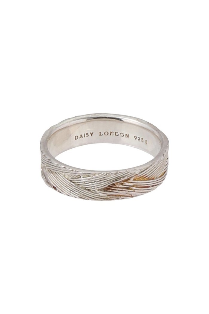 【デイジー ロンドン/DAISY LONDON】のARTISAN WOVEN STACKING リング -SILVER インテリア・キッズ・メンズ・レディースファッション・服の通販 founy(ファニー) https://founy.com/ ファッション Fashion レディースファッション WOMEN シルバー Silver バスケット Basket エレガント 上品 Elegant |ID: prp329100004079345 ipo3291000000027563612