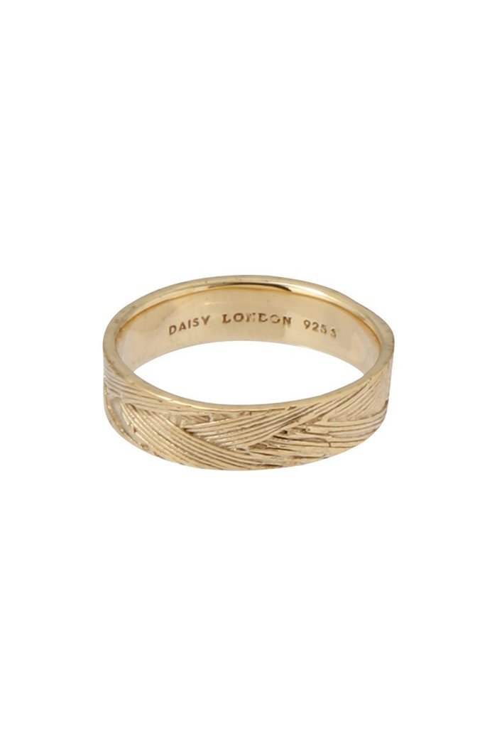 【デイジー ロンドン/DAISY LONDON】のARTISAN WOVEN STACKING リング - GOLD インテリア・キッズ・メンズ・レディースファッション・服の通販 founy(ファニー) https://founy.com/ ファッション Fashion レディースファッション WOMEN シンプル Simple バスケット Basket リュクス Luxe |ID: prp329100004079346 ipo3291000000027563614