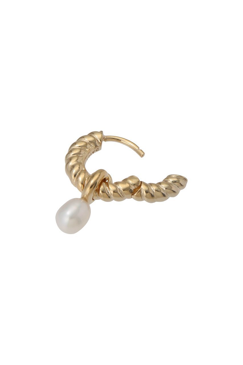 【デイジー ロンドン/DAISY LONDON】のROPE PEARL HUGGIE ピアス 人気、トレンドファッション・服の通販 founy(ファニー) 　ファッション　Fashion　レディースファッション　WOMEN　ジュエリー　Jewelry　リング　Rings　イヤリング　Earrings　イヤリング　Earrings　パール　Pearl　再入荷　Restock/Back In Stock/Re Arrival　other-3|ID: prp329100004079351 ipo3291000000031417674