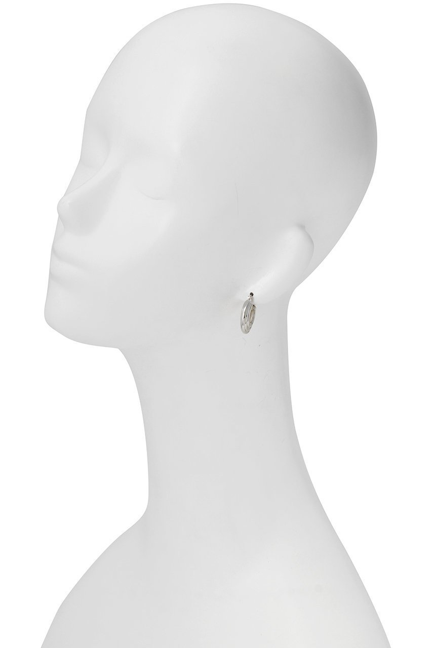 【デイジー ロンドン/DAISY LONDON】の【POLLY SAYER】 MINI RIDGE HOOP ピアス 人気、トレンドファッション・服の通販 founy(ファニー) 　ファッション　Fashion　レディースファッション　Fashion for Women　ジュエリー　Jewelry　ファッションリング　Fashion Rings　イヤリング・フープ・ドロップタイプ　Hoop, Drop & Clip Earrings　おすすめ　Recommended / Our Picks　イヤリング　Earrings　コレクション　Collection, Seasonal Line　シルバー　Silver, Metallic Silver　シンプル　Simple, Minimal　スタイリッシュ　Stylish, Fashionable　モダン　Modern, Contemporary　エレガント 上品　Elegant　人気　Popular, Best Seller　other-2|ID: prp329100004079354 ipo3291000000035658947