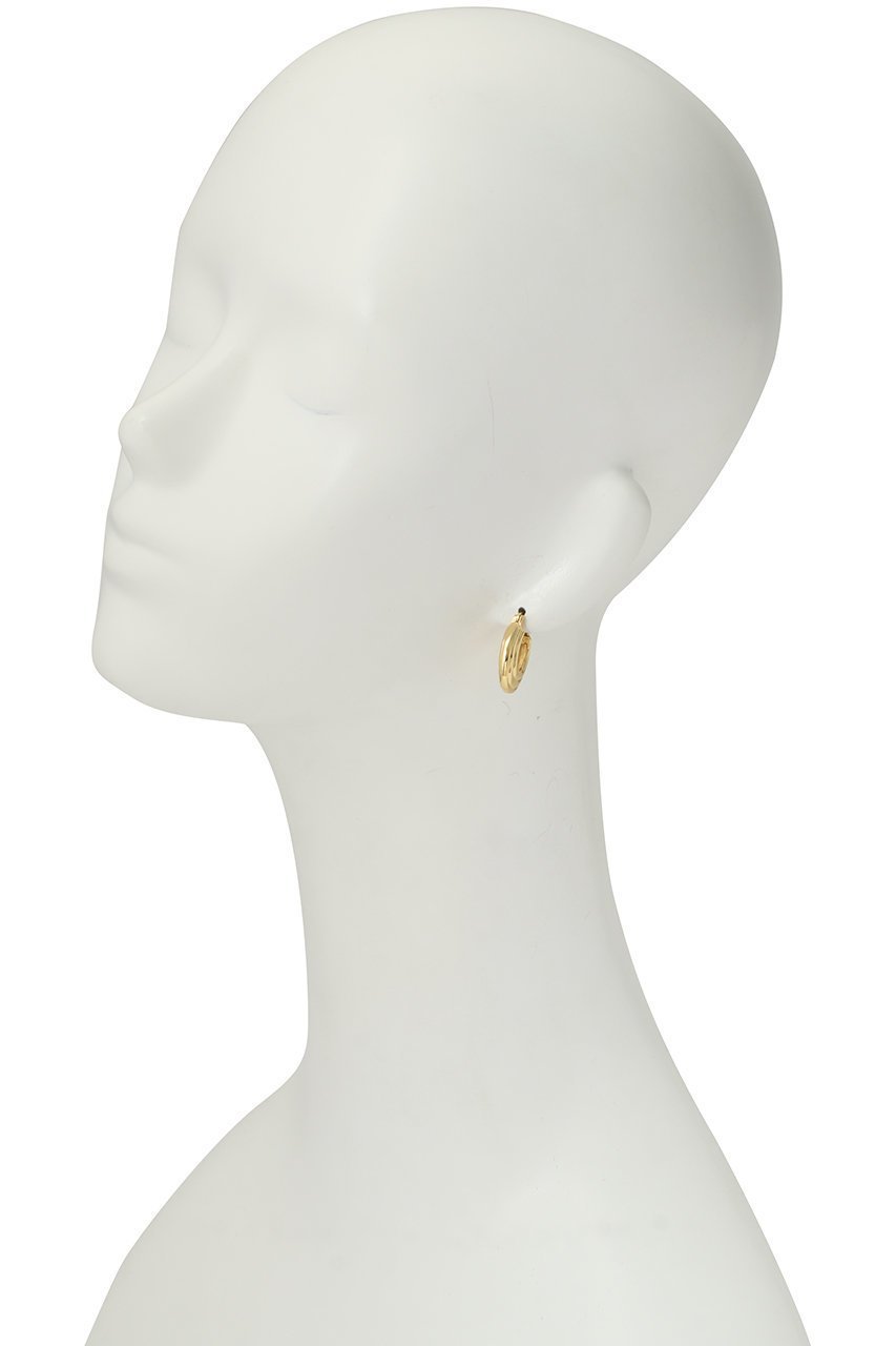 【デイジー ロンドン/DAISY LONDON】の【POLLY SAYER】 MINI RIDGE HOOP ピアス 人気、トレンドファッション・服の通販 founy(ファニー) 　ファッション　Fashion　レディースファッション　Fashion for Women　ジュエリー　Jewelry　ファッションリング　Fashion Rings　イヤリング・フープ・ドロップタイプ　Hoop, Drop & Clip Earrings　おすすめ　Recommended / Our Picks　イヤリング　Earrings　コレクション　Collection, Seasonal Line　シンプル　Simple, Minimal　モダン　Modern, Contemporary　人気　Popular, Best Seller　other-3|ID: prp329100004079355 ipo3291000000035658956