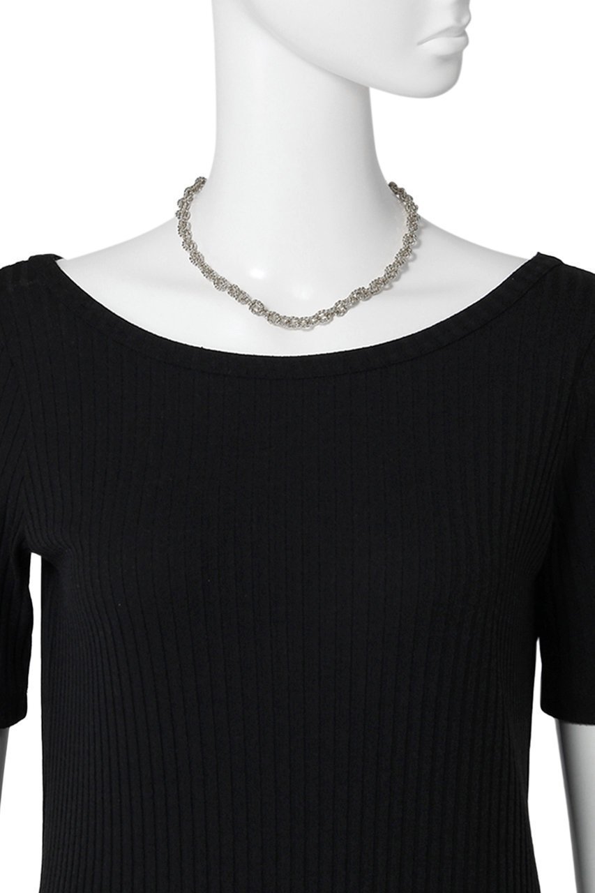 【デイジー ロンドン/DAISY LONDON】の【POLLY SAYER】 VINTAGE ROPE CHAIN ネックレス 人気、トレンドファッション・服の通販 founy(ファニー) 　ファッション　Fashion　レディースファッション　Fashion for Women　ジュエリー　Jewelry　ネックレス　Necklaces & Pendants　おすすめ　Recommended / Our Picks　オケージョン　Occasion Wear　コレクション　Collection, Seasonal Line　ショート　Short, Short Length　シルバー　Silver, Metallic Silver　スタイリッシュ　Stylish, Fashionable　ネックレス　Necklace, Pendant Necklace　人気　Popular, Best Seller　other-3|ID: prp329100004079356 ipo3291000000035909193