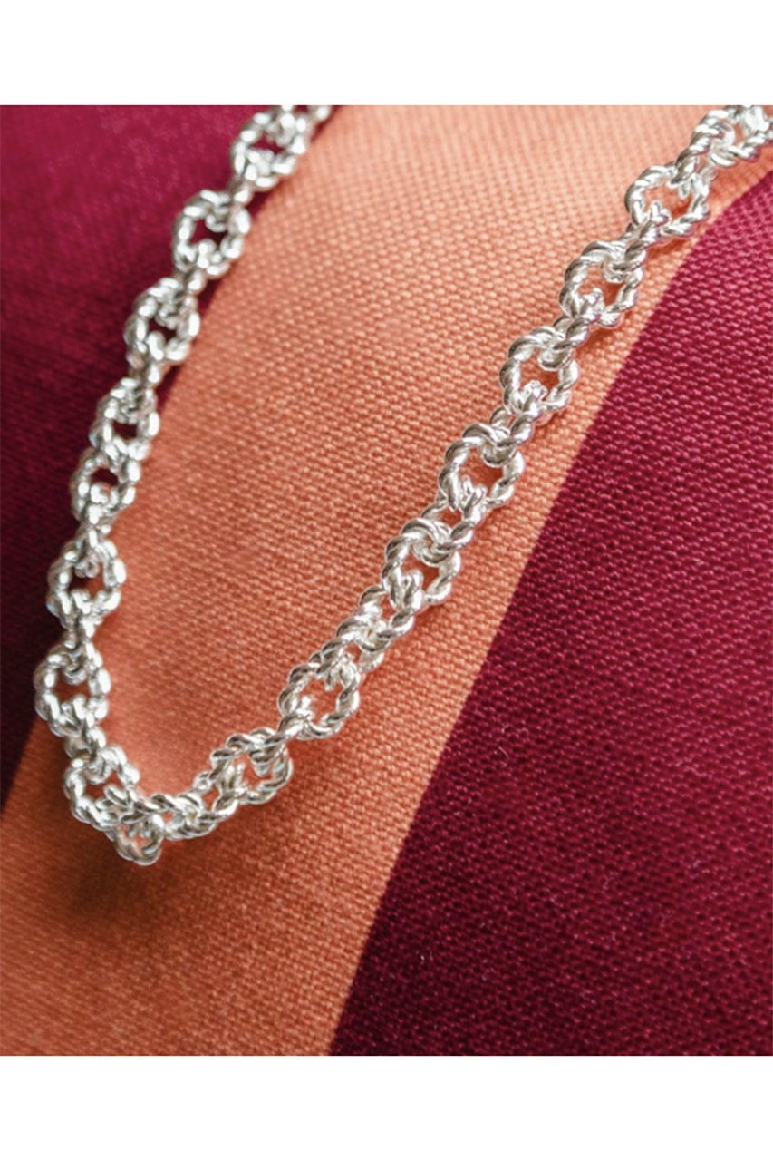 【デイジー ロンドン/DAISY LONDON】の【POLLY SAYER】 VINTAGE ROPE CHAIN ネックレス 人気、トレンドファッション・服の通販 founy(ファニー) 　ファッション　Fashion　レディースファッション　Fashion for Women　ジュエリー　Jewelry　ネックレス　Necklaces & Pendants　おすすめ　Recommended / Our Picks　オケージョン　Occasion Wear　コレクション　Collection, Seasonal Line　ショート　Short, Short Length　シルバー　Silver, Metallic Silver　スタイリッシュ　Stylish, Fashionable　ネックレス　Necklace, Pendant Necklace　人気　Popular, Best Seller　other-8|ID: prp329100004079356 ipo3291000000035909200