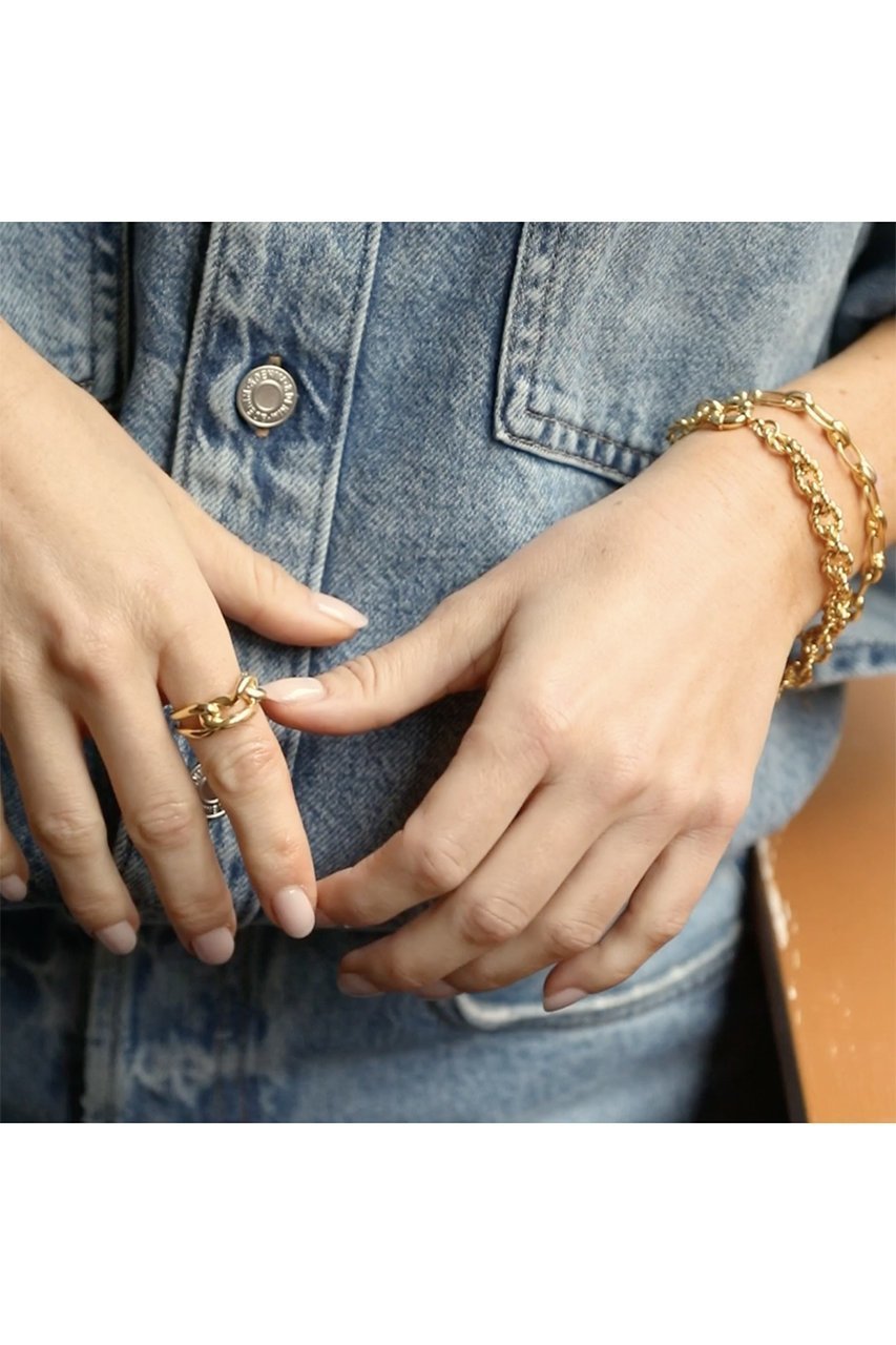 【デイジー ロンドン/DAISY LONDON】の【POLLY SAYER】 VINTAGE ROPE CHAIN ブレスレット 人気、トレンドファッション・服の通販 founy(ファニー) 　ファッション　Fashion　レディースファッション　Fashion for Women　ジュエリー　Jewelry　チェーン＆カフブレスレット　Cuff & Chain Bracelets　バングル・カフブレスレット　Bangles & Cuff Bracelets　コレクション　Collection, Seasonal Line　ブレスレット　Bracelet, Wristband　リュクス　Luxury, Elegant, High-End, Chic　人気　Popular, Best Seller　other-6|ID: prp329100004079359 ipo3291000000036080444