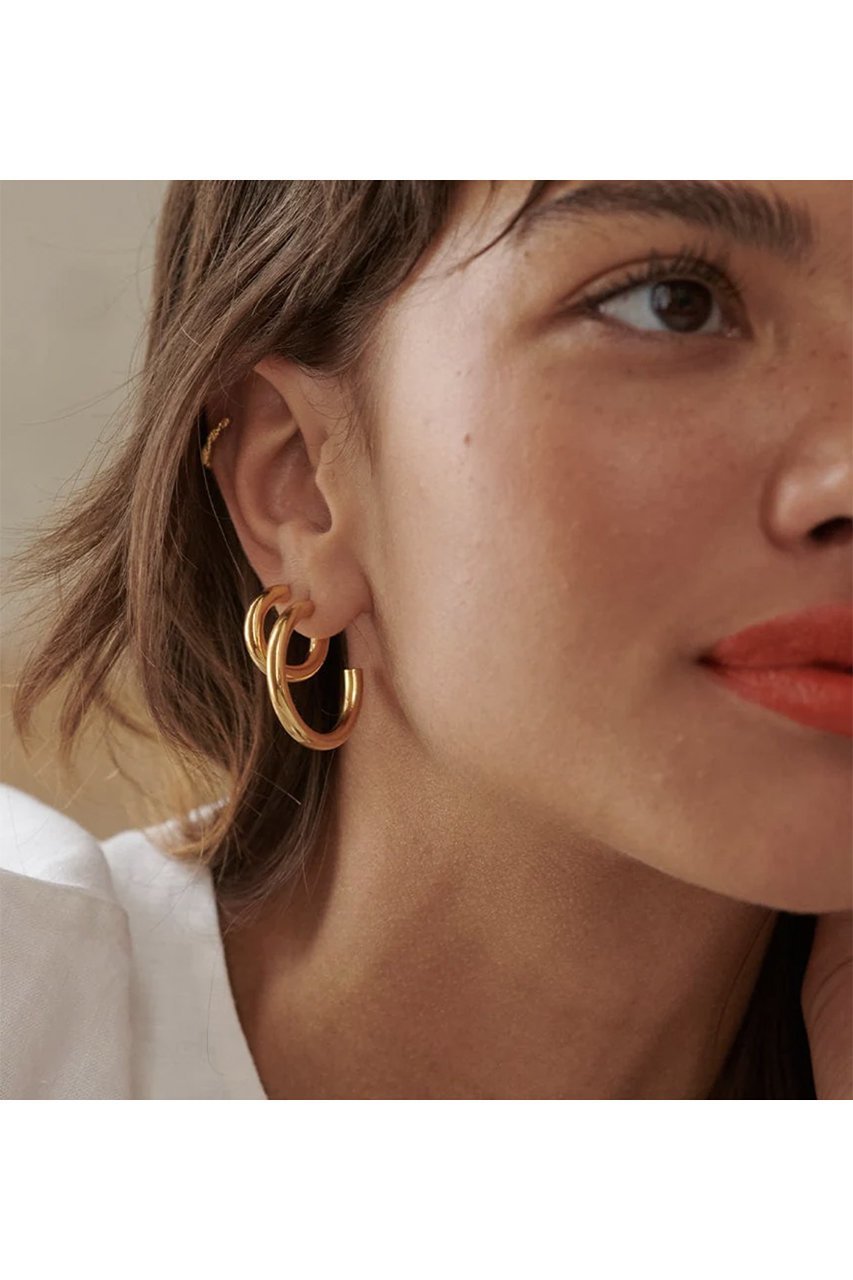 【デイジー ロンドン/DAISY LONDON】のMINI BOLD HOOP ピアス 人気、トレンドファッション・服の通販 founy(ファニー) 　ファッション　Fashion　レディースファッション　Fashion for Women　ジュエリー　Jewelry　ファッションリング　Fashion Rings　イヤリング・フープ・ドロップタイプ　Hoop, Drop & Clip Earrings　なめらか　Smooth, Silky Texture　イヤリング　Earrings　シンプル　Simple, Minimal　トレンド　Trend, Trending Now　ミックス　Mix, Mixed Style　リュクス　Luxury, Elegant, High-End, Chic　other-6|ID: prp329100004079361 ipo3291000000035658967