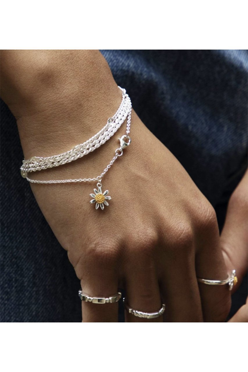 【デイジー ロンドン/DAISY LONDON】のDOUBLE ROPE CHAIN ブレスレット 人気、トレンドファッション・服の通販 founy(ファニー) 　ファッション　Fashion　レディースファッション　Fashion for Women　ジュエリー　Jewelry　チェーン＆カフブレスレット　Cuff & Chain Bracelets　バングル・カフブレスレット　Bangles & Cuff Bracelets　クール　Cool, Chic　コレクション　Collection, Seasonal Line　チェーン　Chain, Chain Strap　ブレスレット　Bracelet, Wristband　エレガント 上品　Elegant　other-6|ID: prp329100004079364 ipo3291000000035448923